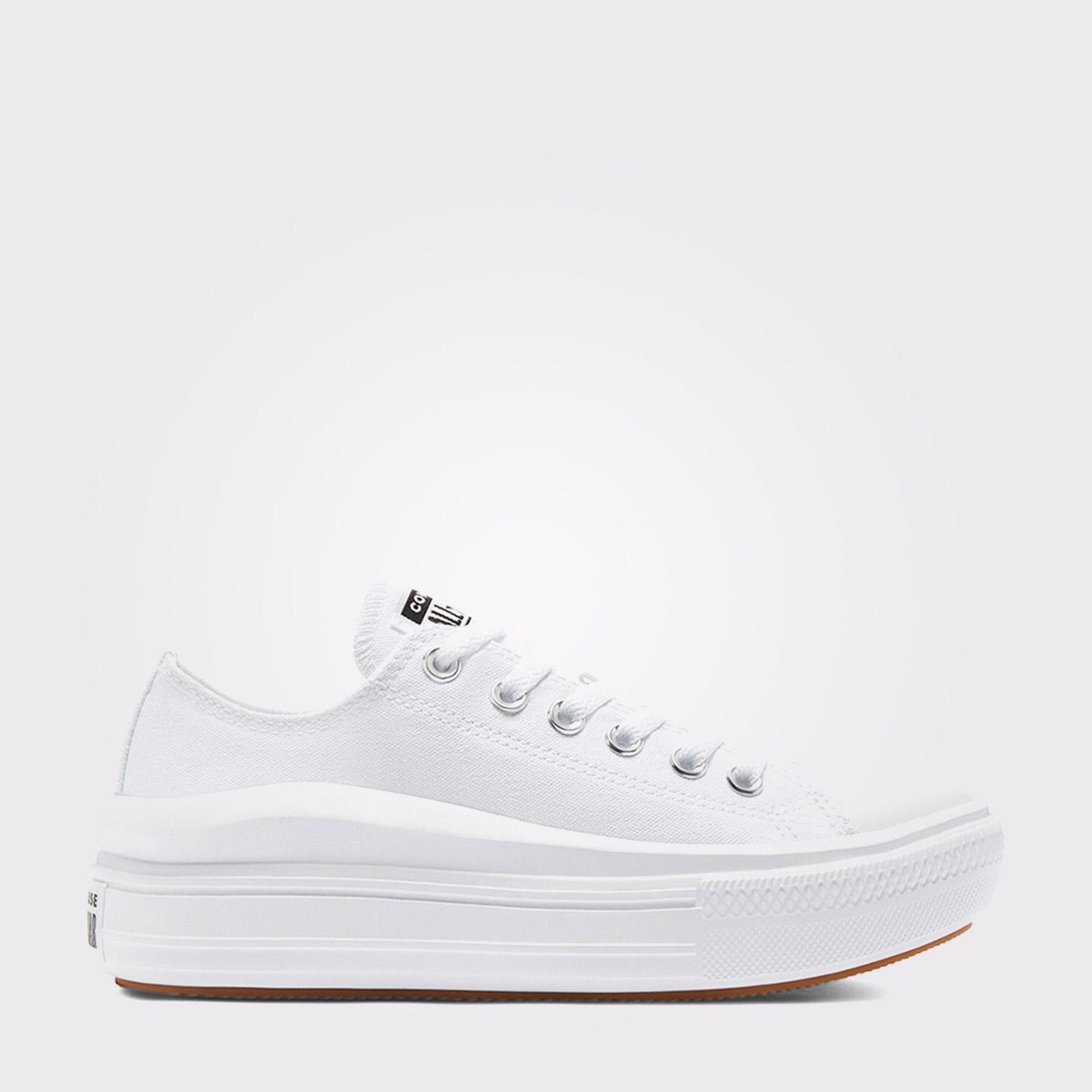Converse Chuck Taylor All Star Move Low Platform Unisex Beyaz Sneaker