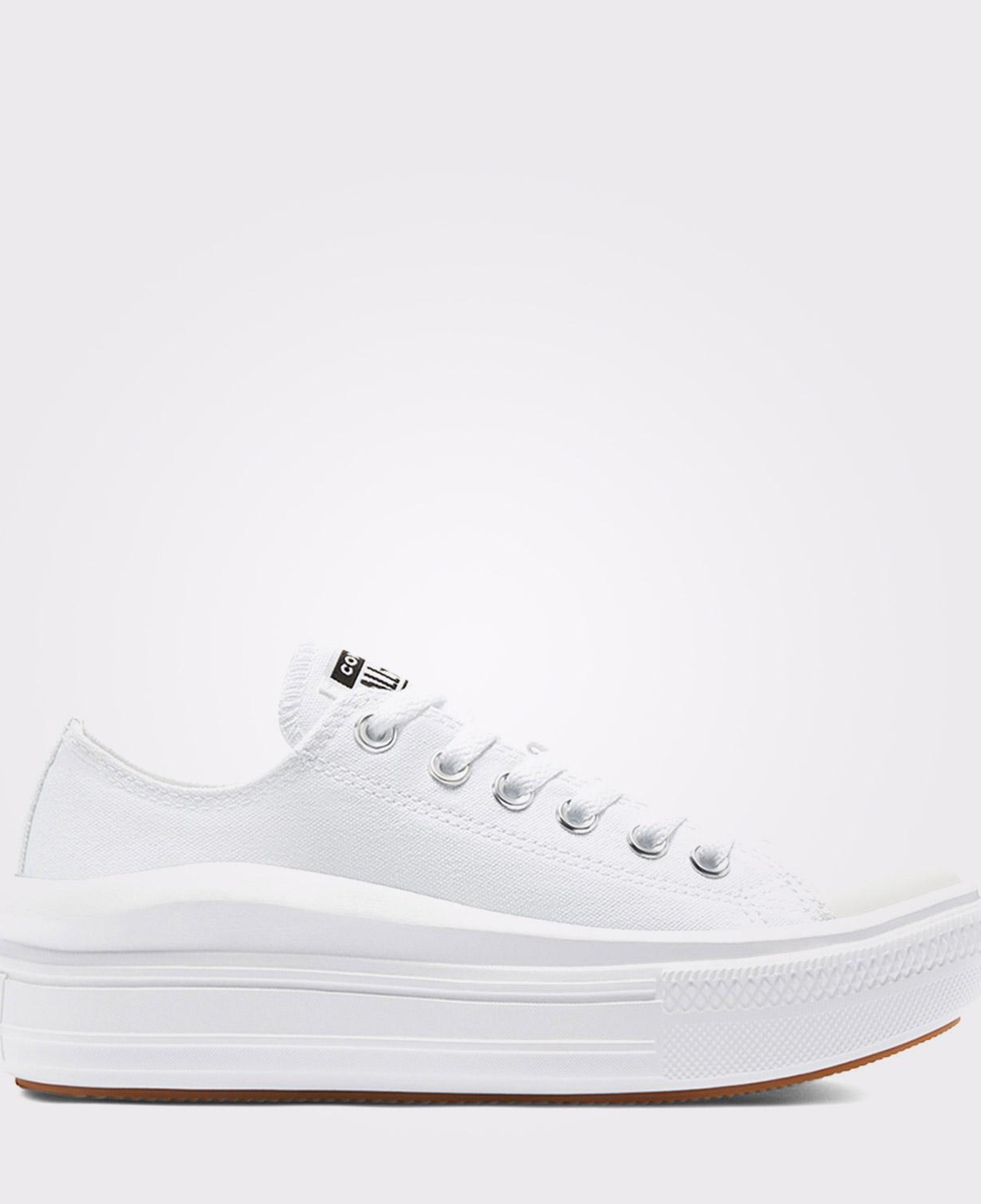 Converse Chuck Taylor All Star Move Low Platform Unisex Beyaz Sneaker
