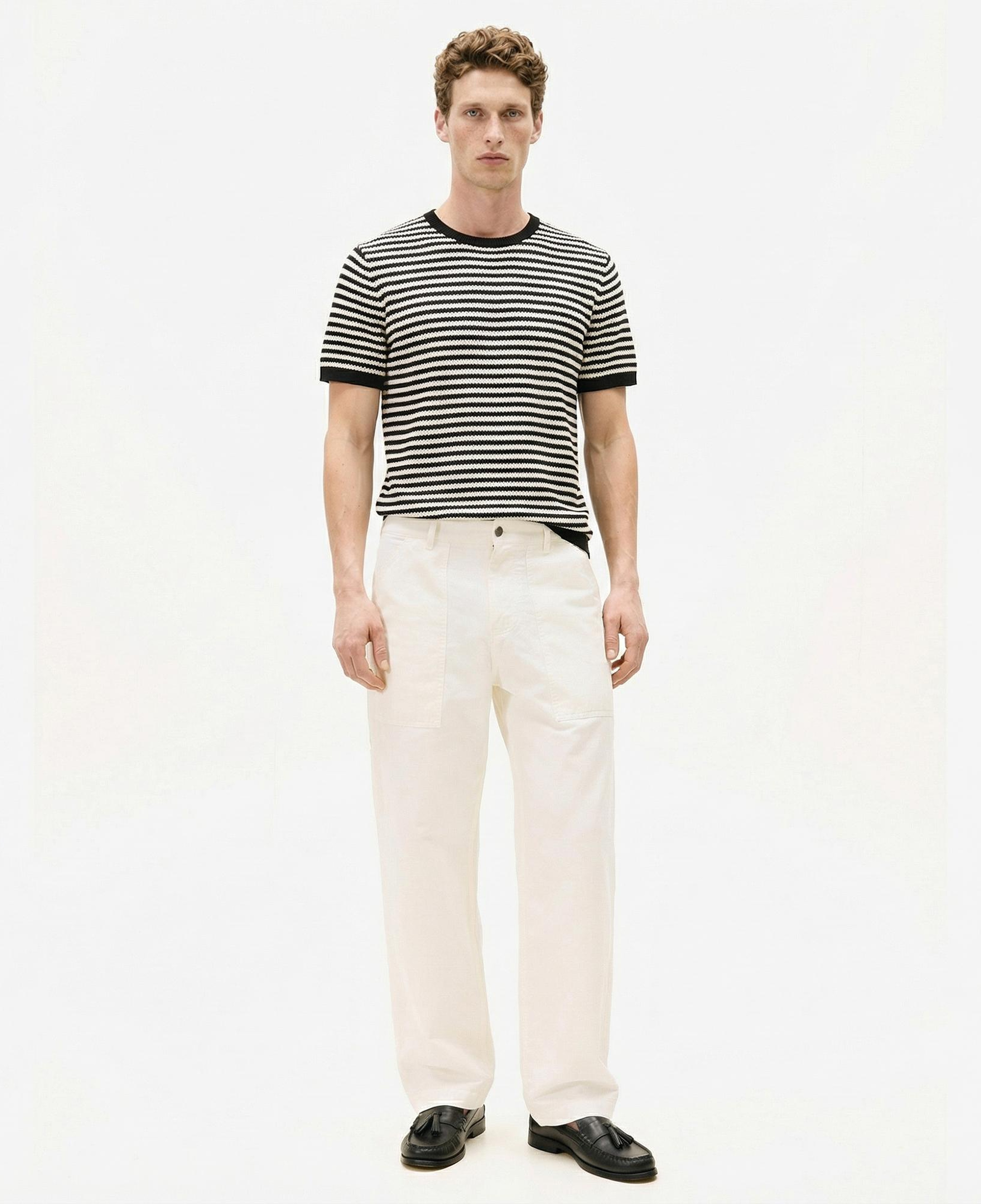 Tommy Hilfiger Murray Carpenter Erkek Beyaz Pantolon