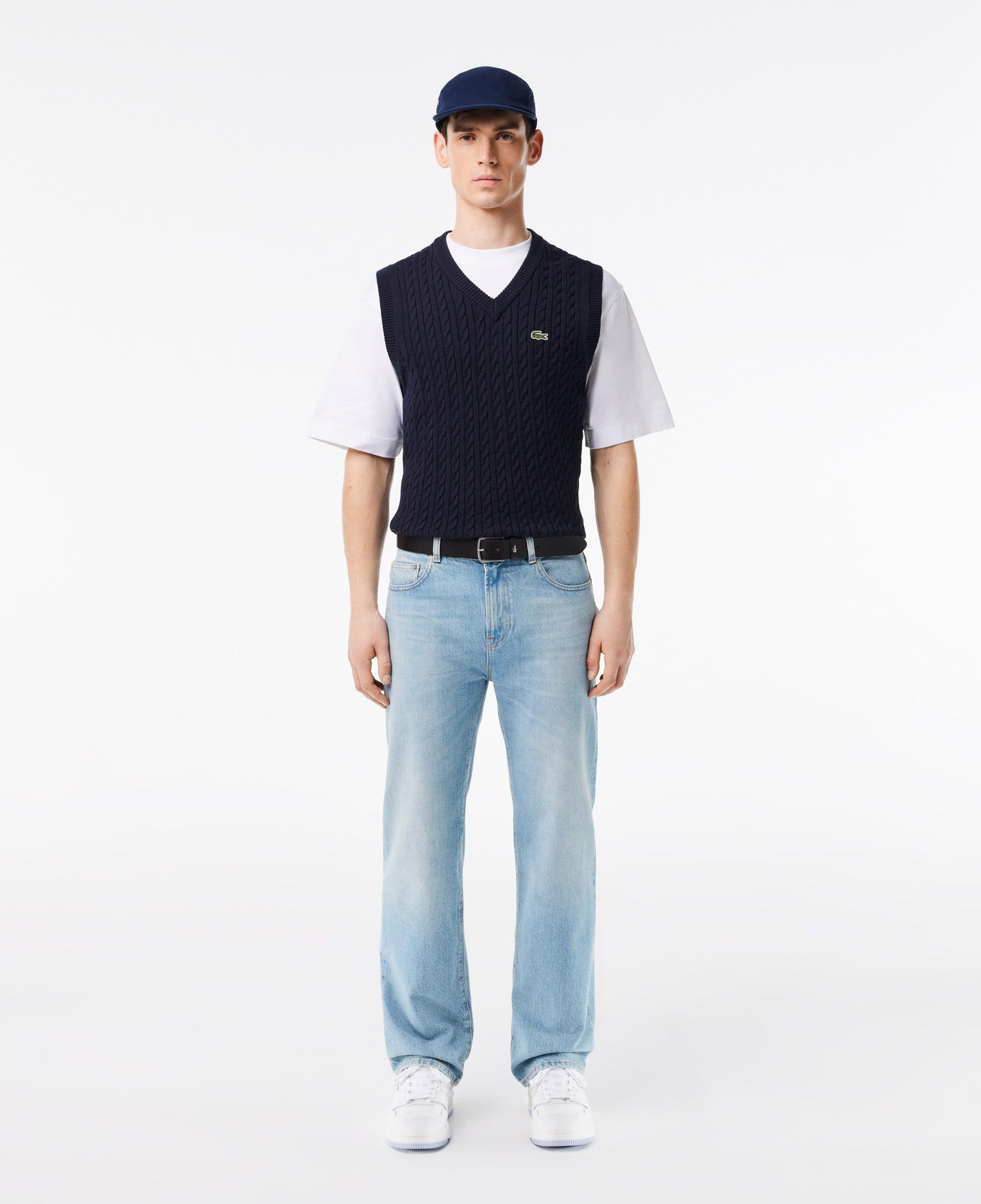 Lacoste Elegance Erkek Deri Kahverengi Kemer