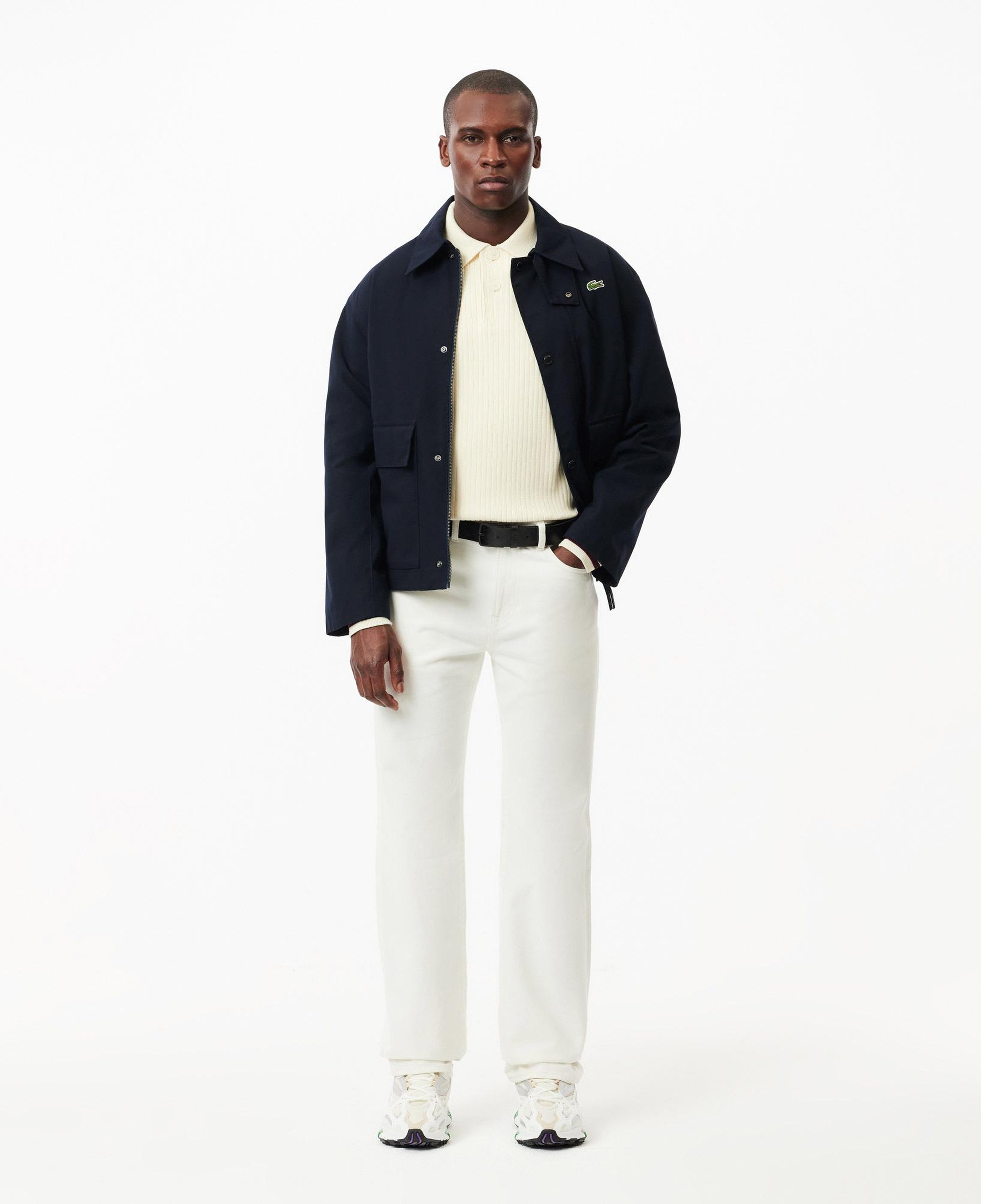 Lacoste Erkek Monogram Siyah Kemer