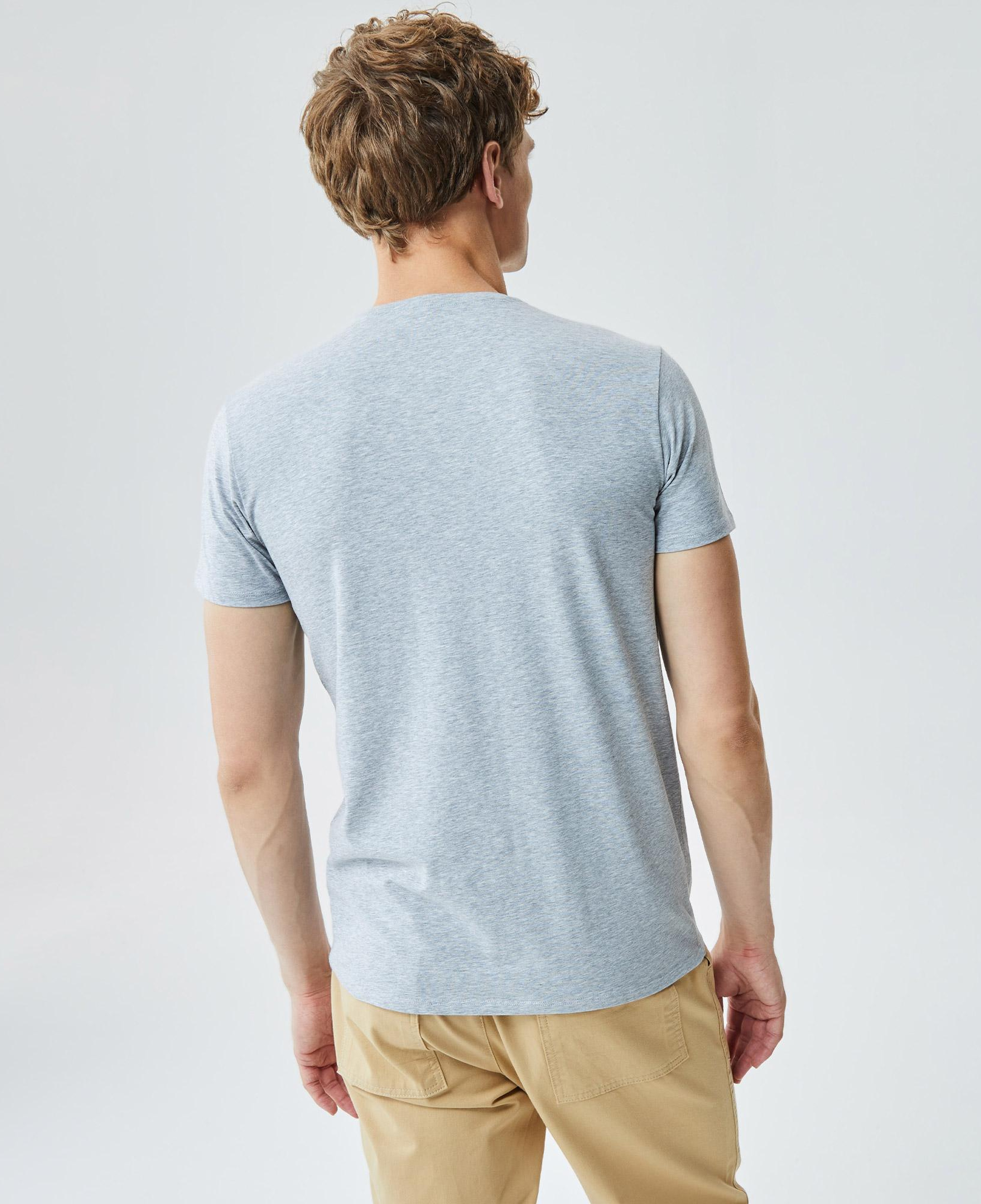 Lacoste Regular Fit Erkek Gri Tişört