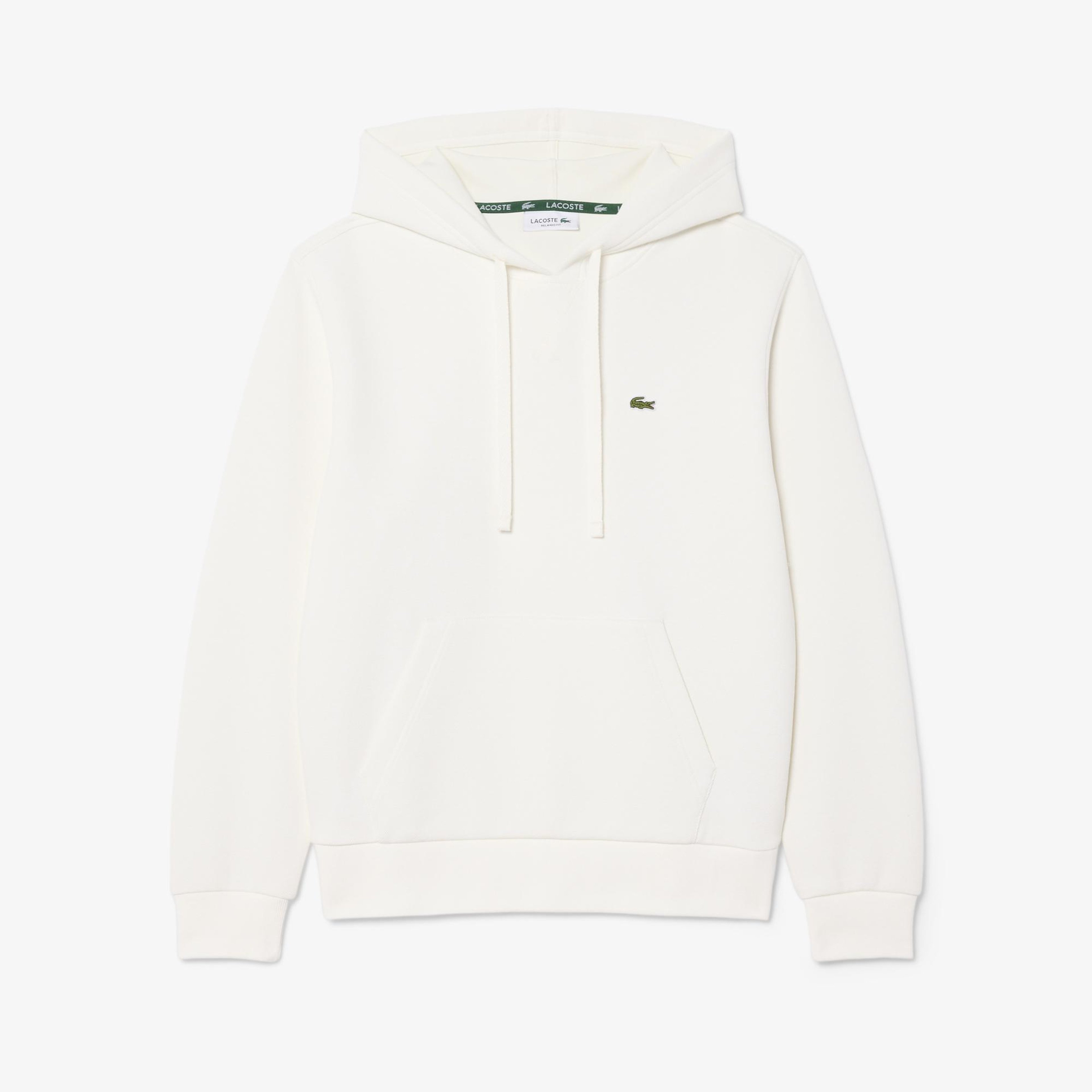 Kadın Relaxed Fit Kapüşonlu Beyaz Sweatshirt