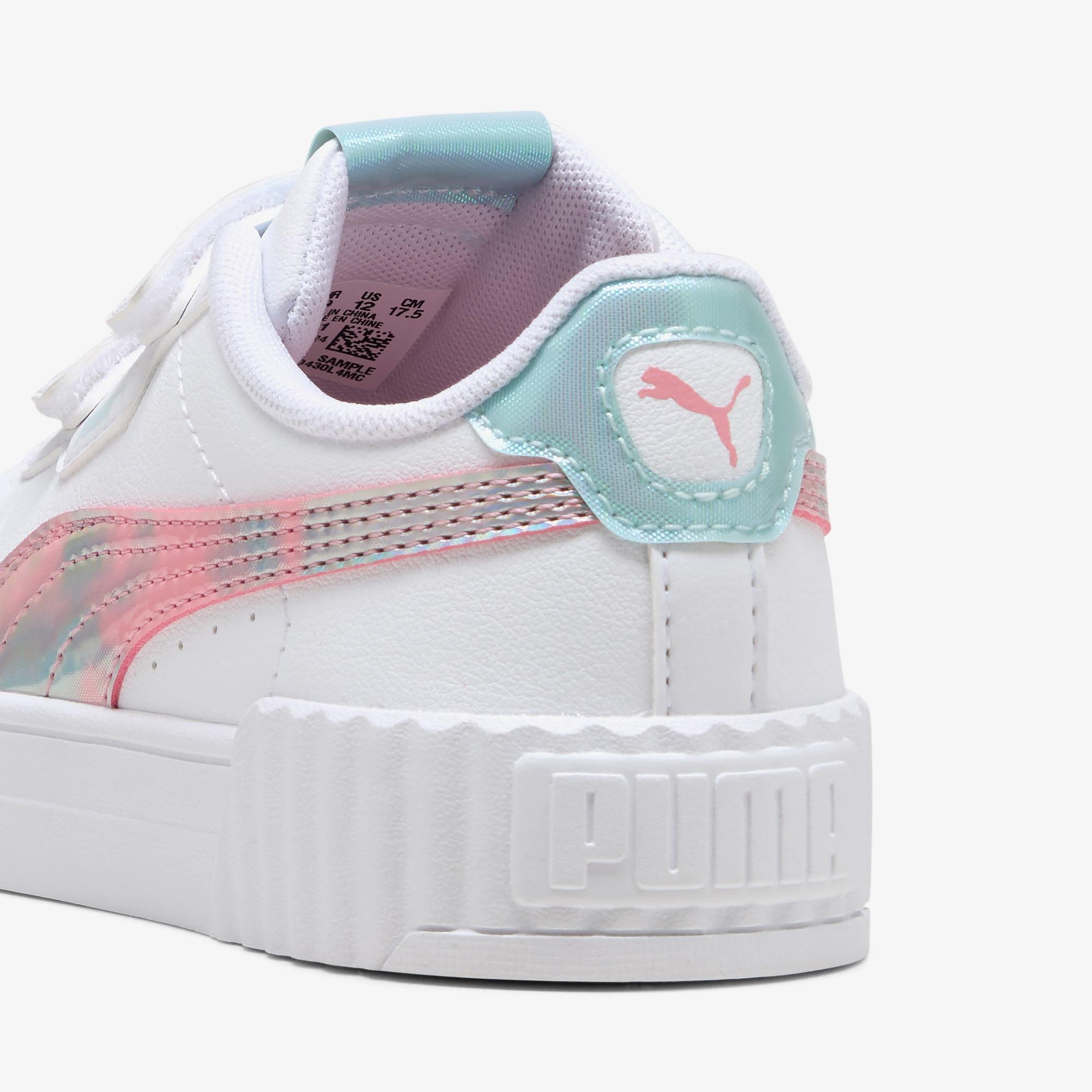 Puma Carina 3.0 Space Belle Çocuk Beyaz Spor Ayakkabı