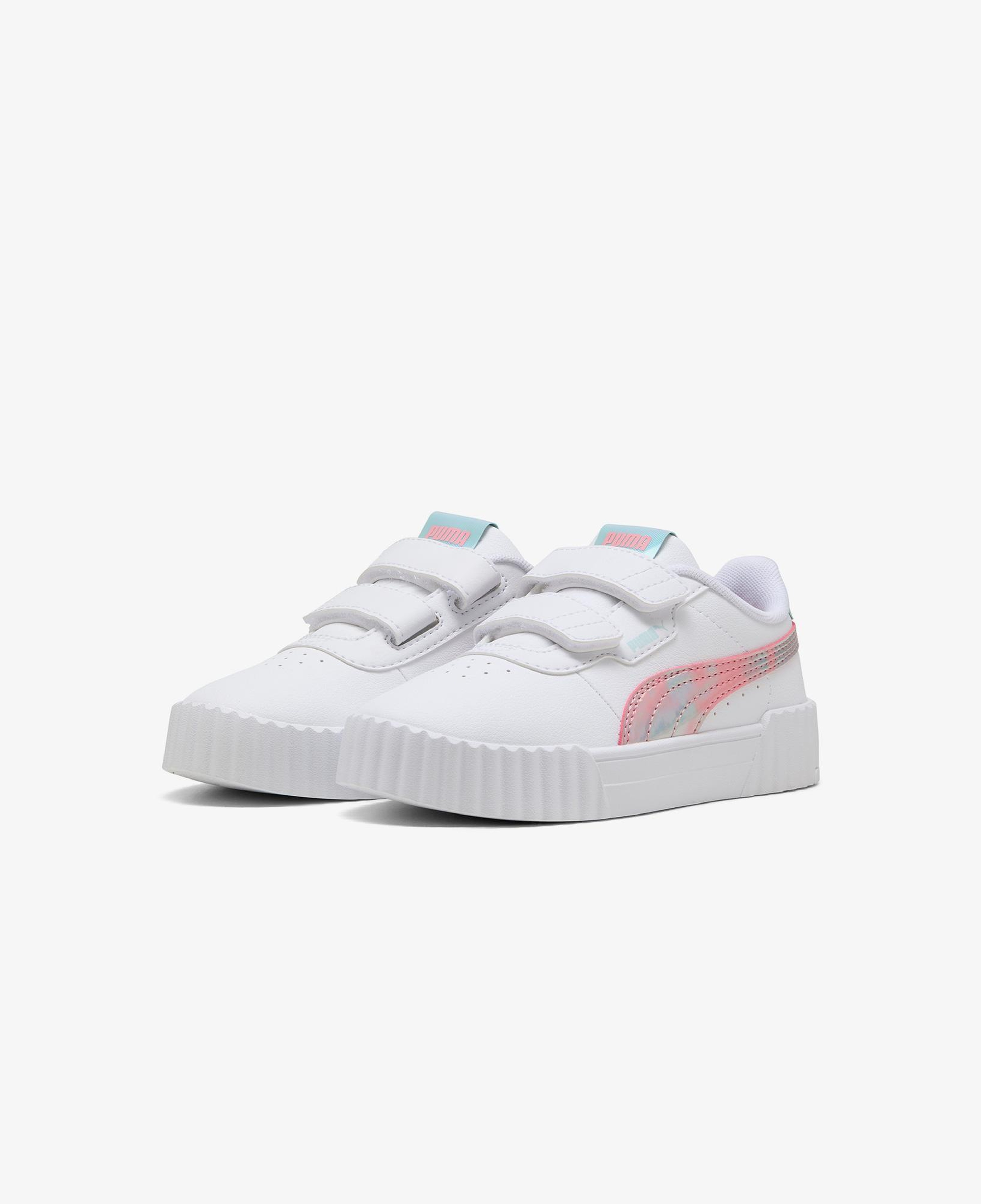 Puma Carina 3.0 Space Belle Çocuk Beyaz Spor Ayakkabı