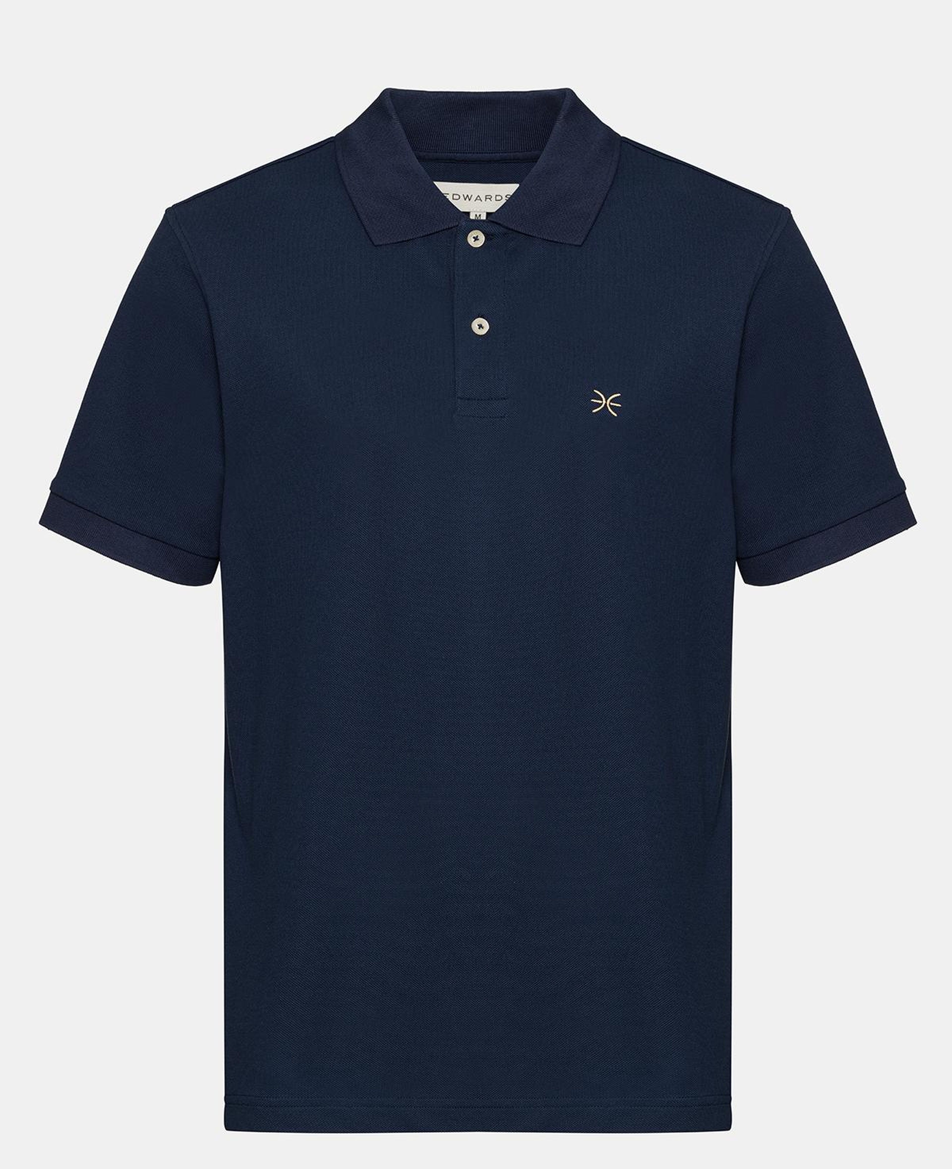 Erkek Lacivert Kısa Kollu Polo Yaka T-Shirt