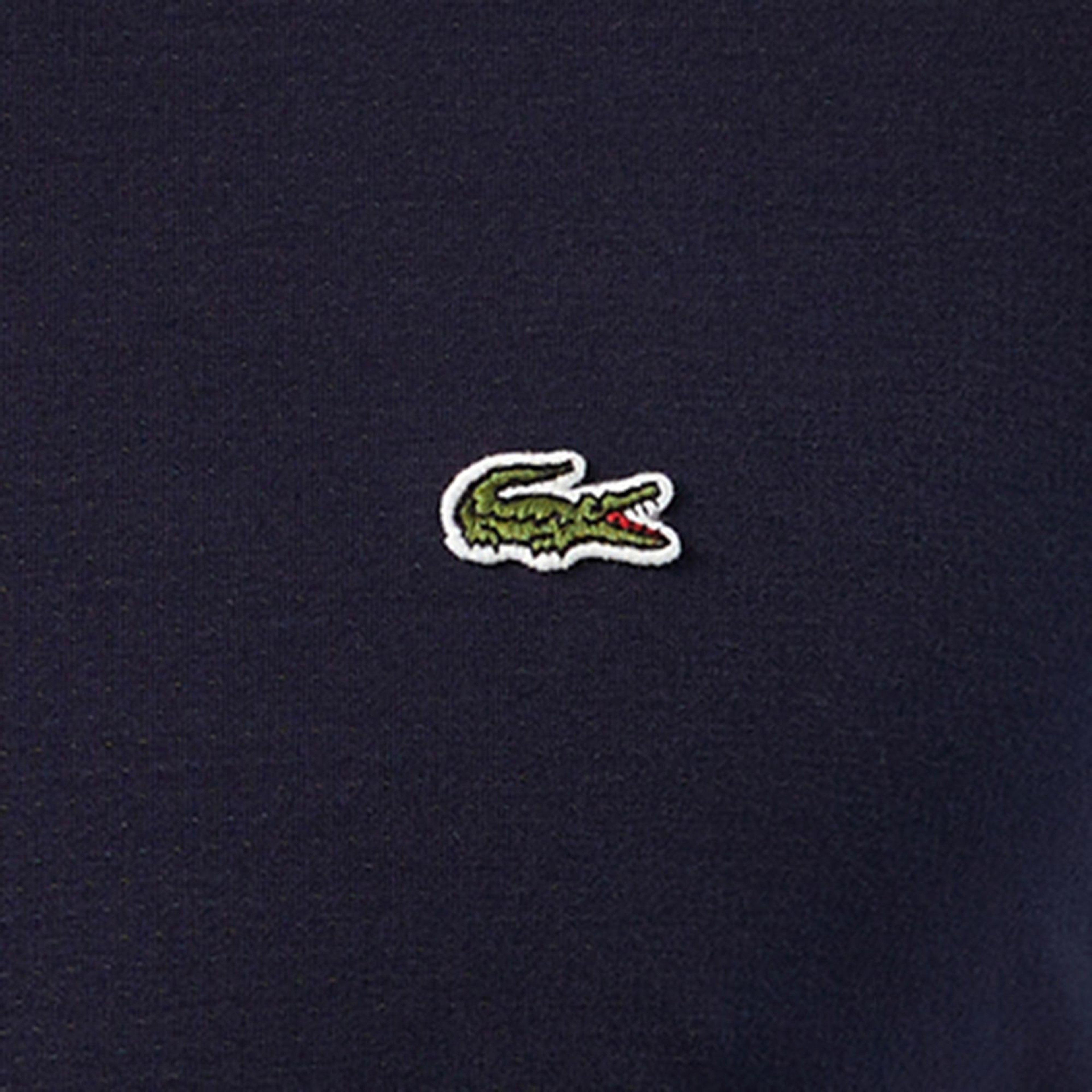 Erkek Slim Fit Bisiklet Yaka Lacivert T-Shirt