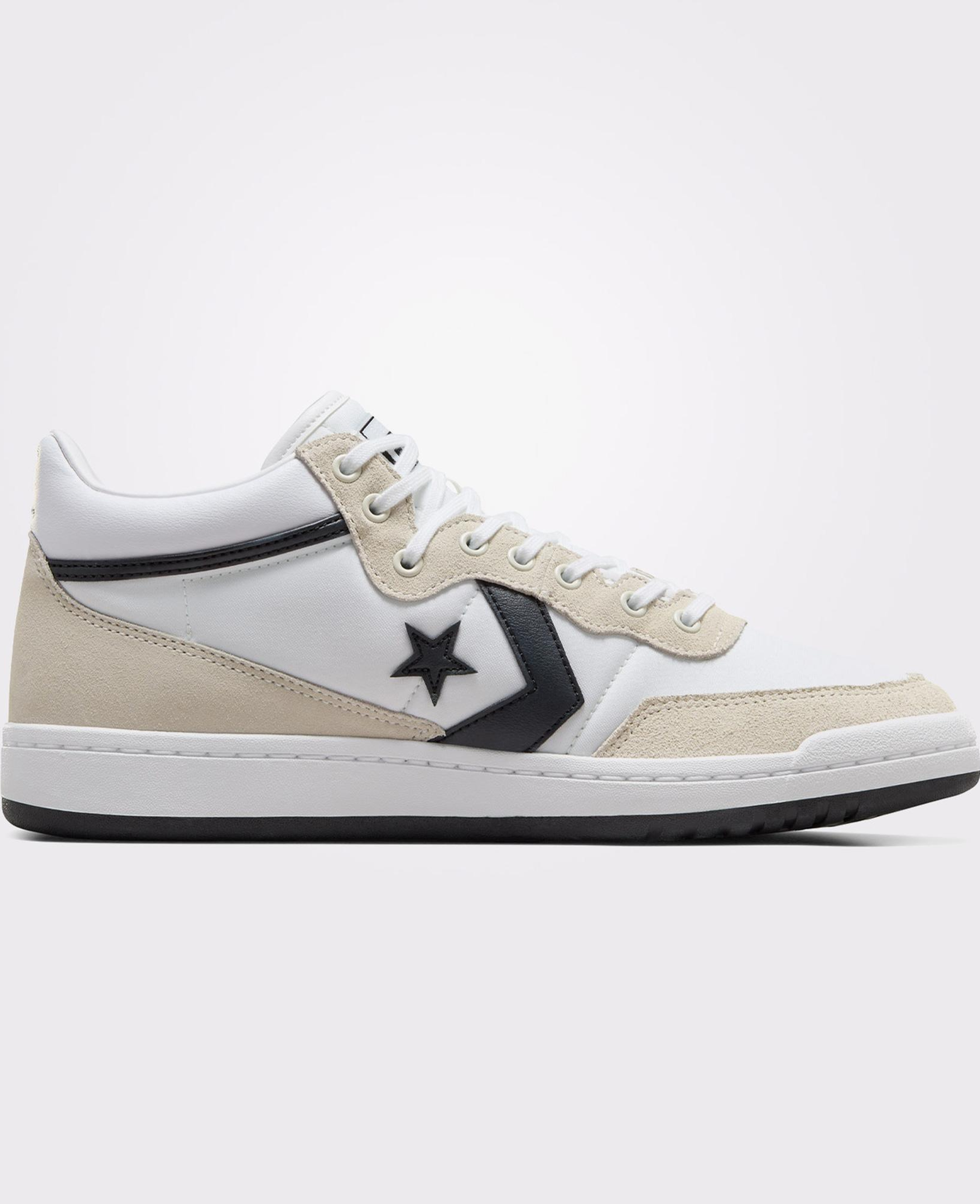 Converse Cons Fastbreak Pro Unisex Beyaz Süet Deri Sneaker