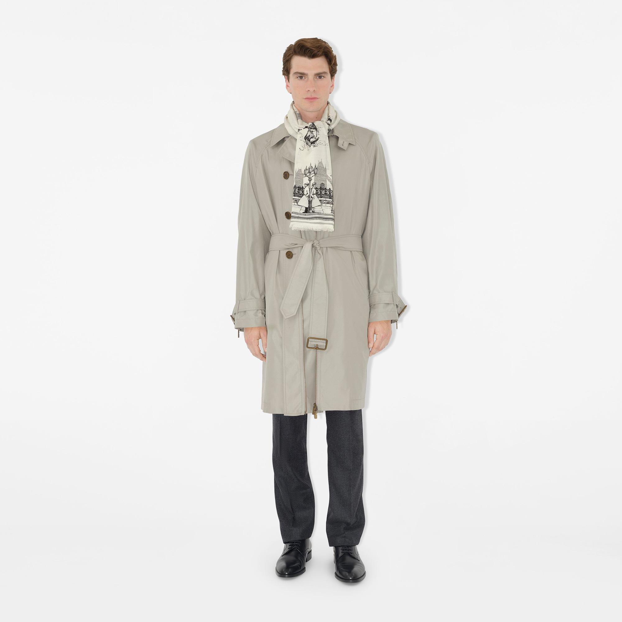Burberry London Landmarks Wool Silk Kadın Renkli Atkı