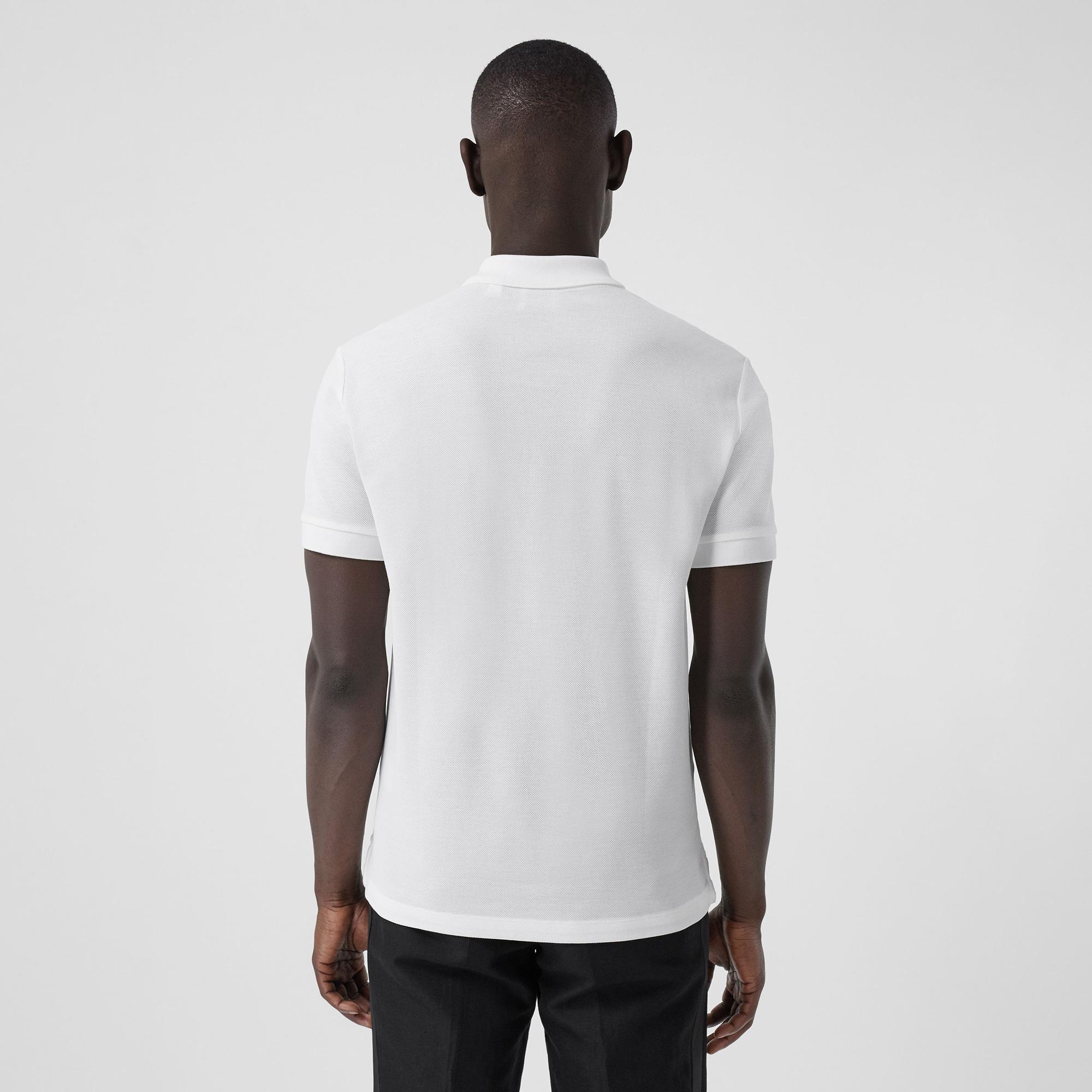 Burberry Eddie Monogram Motif Cotton Piqu