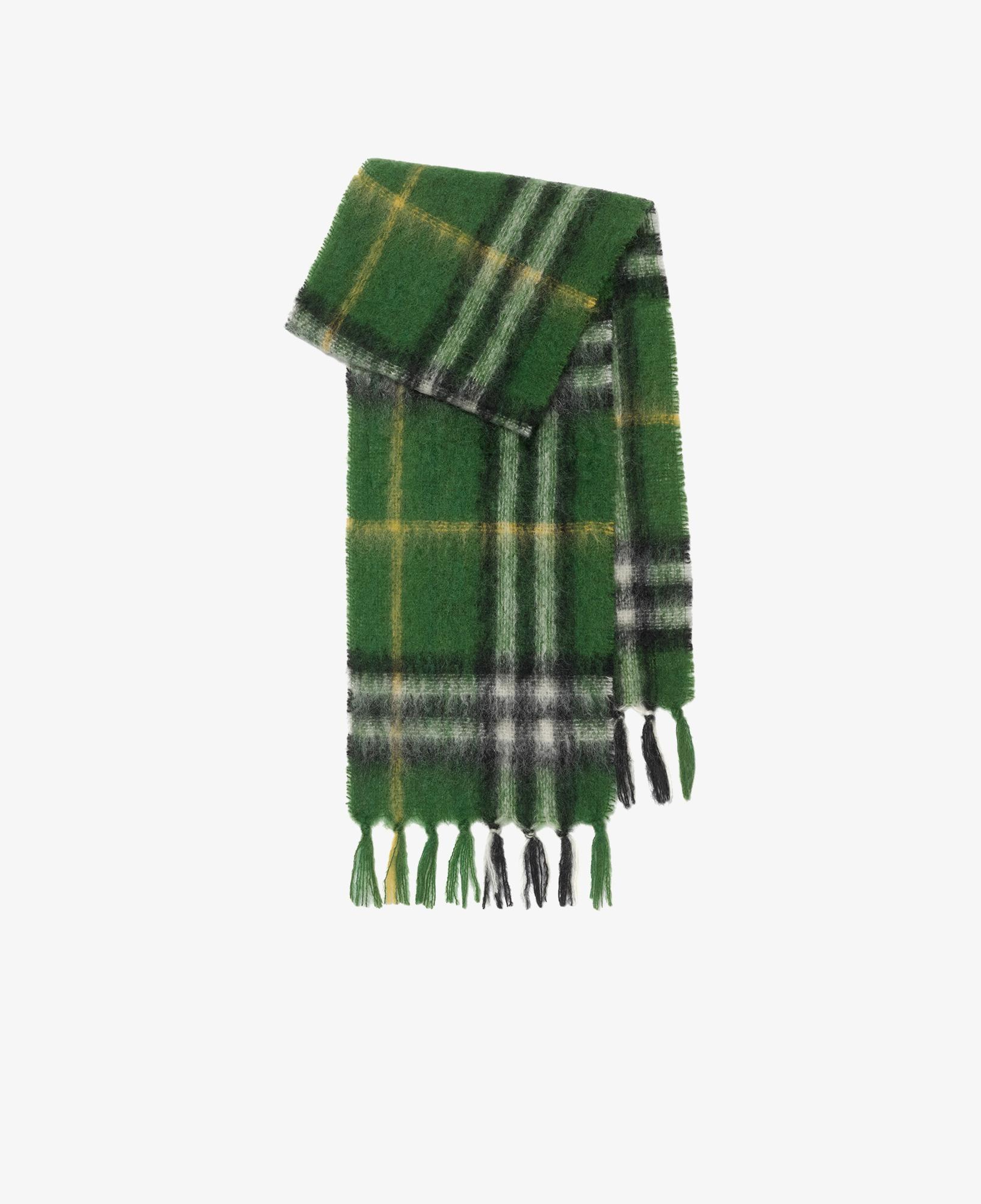 Burberry Mohair Kadın Yeşil Atkı