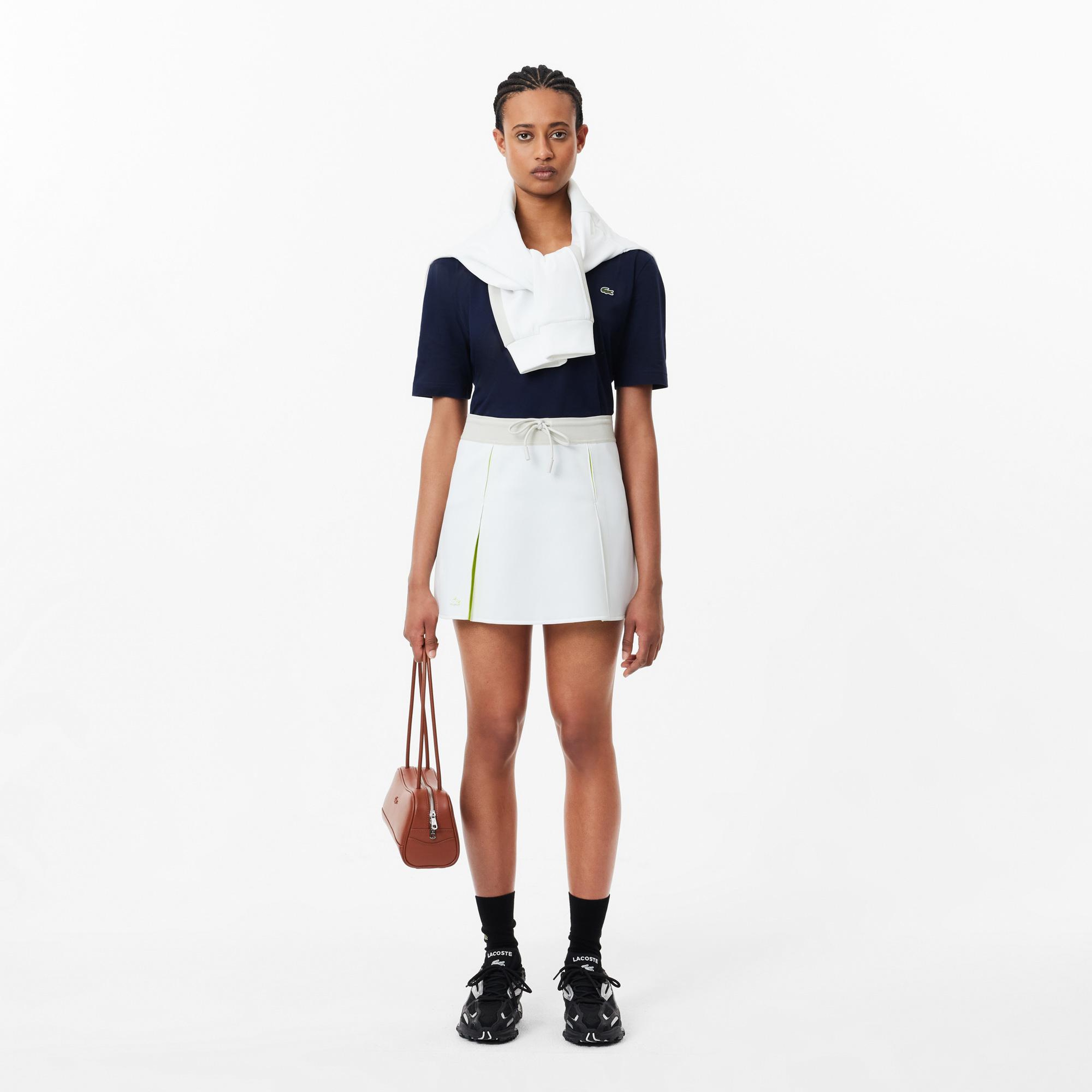 Kadın Relaxed Fit V Yaka Lacivert T-Shirt