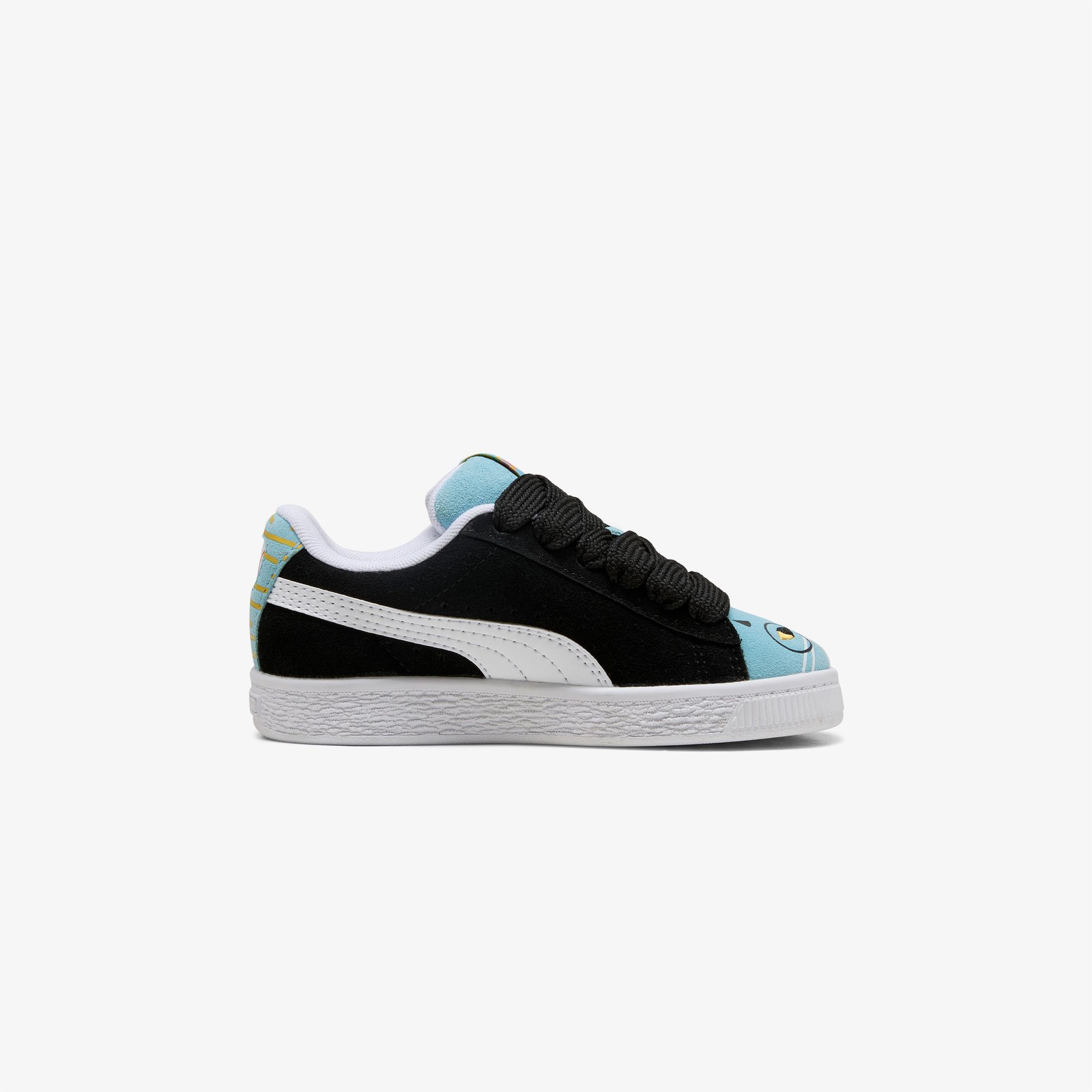 Puma Suede XL Moody Cat Çocuk Siyah Spor Ayakkabı