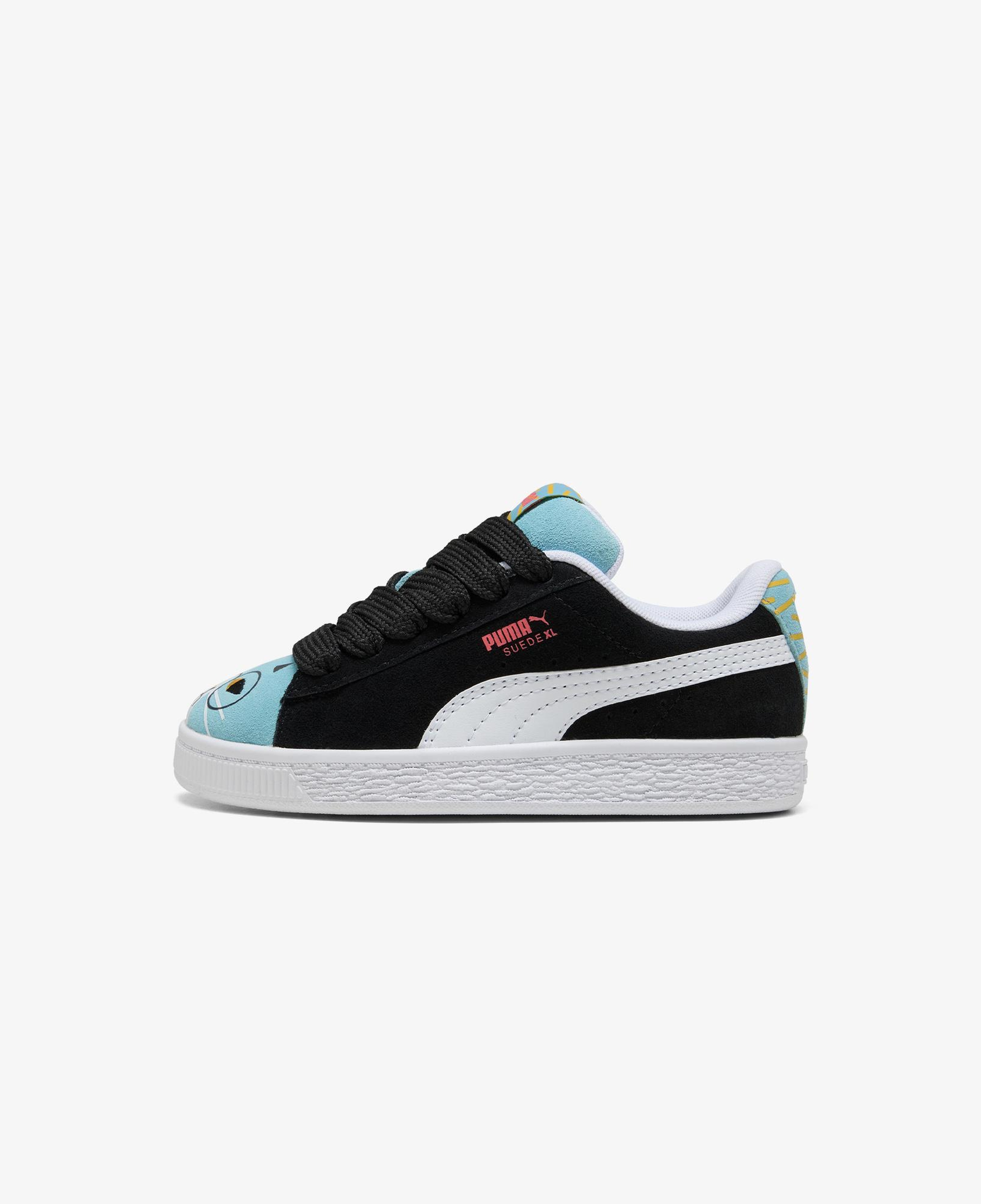 Puma Suede XL Moody Cat Çocuk Siyah Spor Ayakkabı