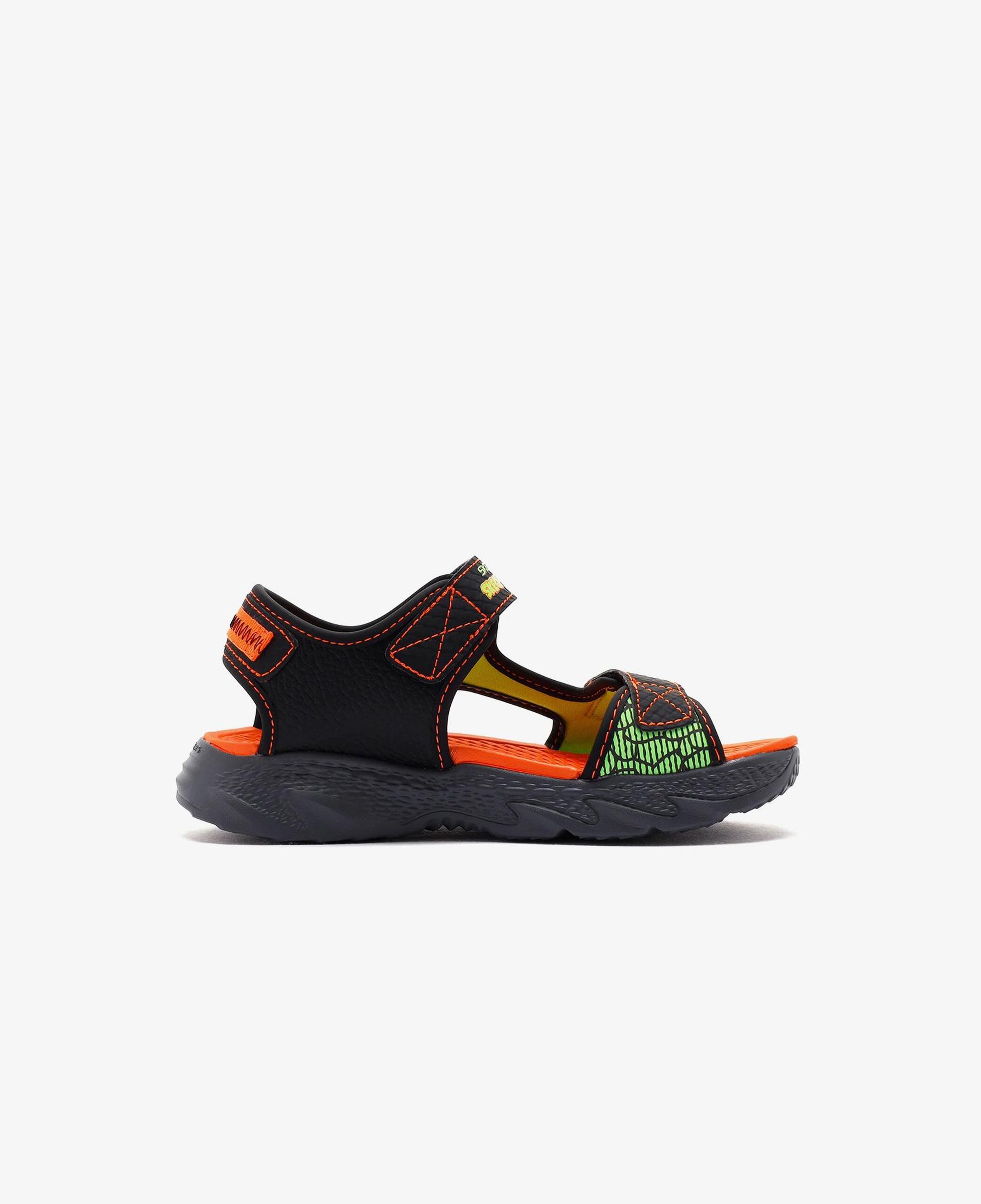 Skechers Lights Creature Splash Çocuk Işıklı Siyah Sandalet