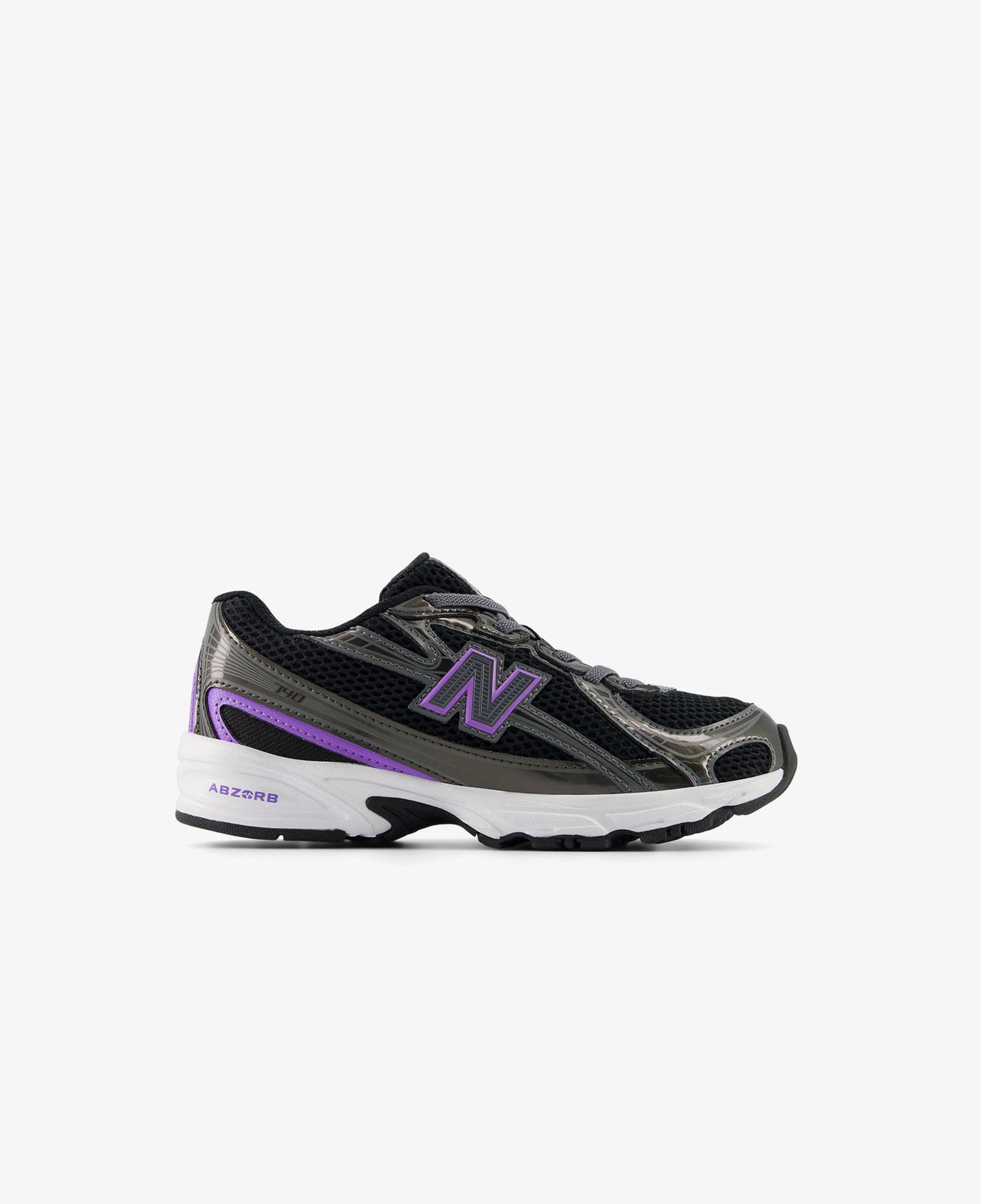 New Balance 740 Çocuk Siyah Spor Ayakkabı