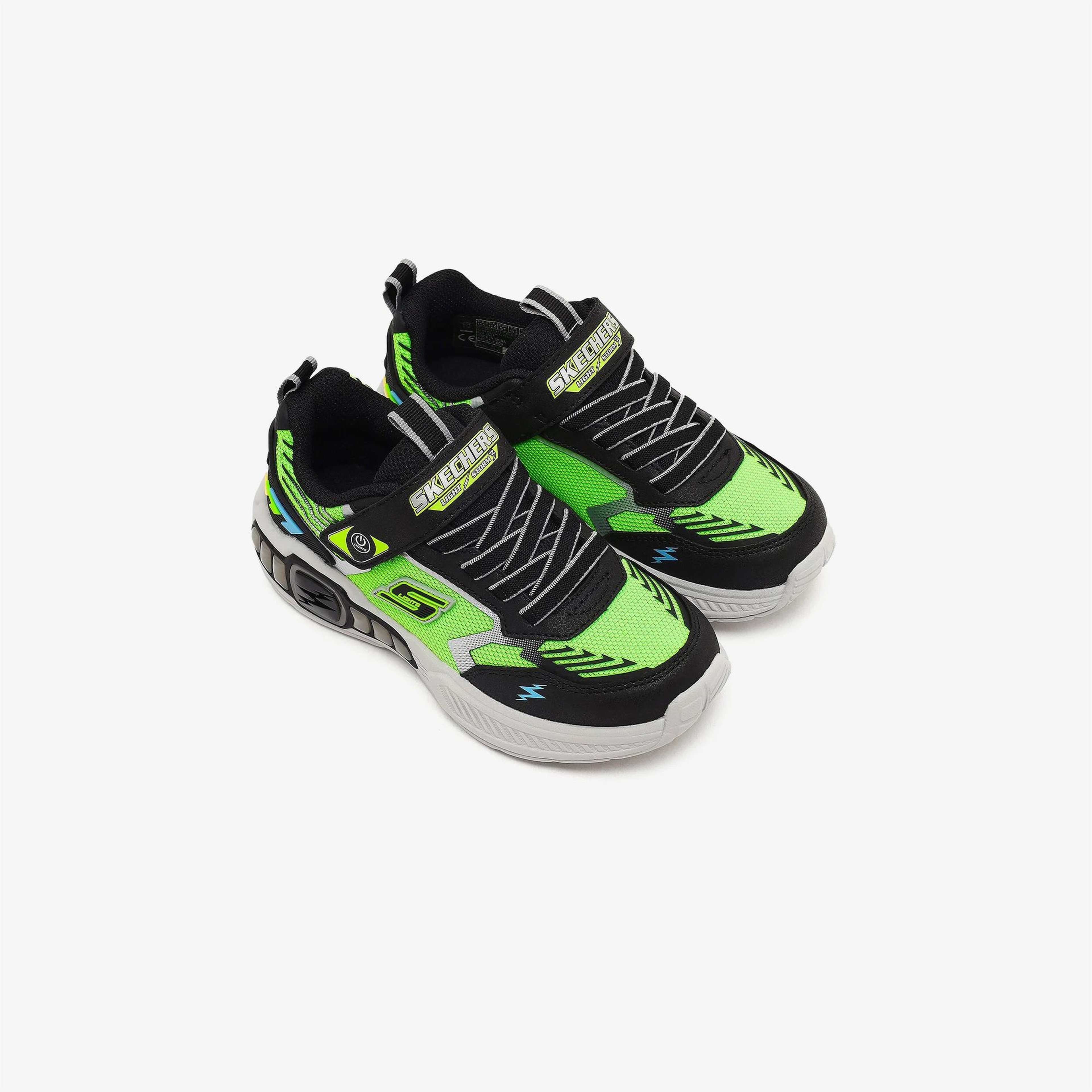 Skechers Light Storm 3 Çocuk Siyah Spor Ayakkabı