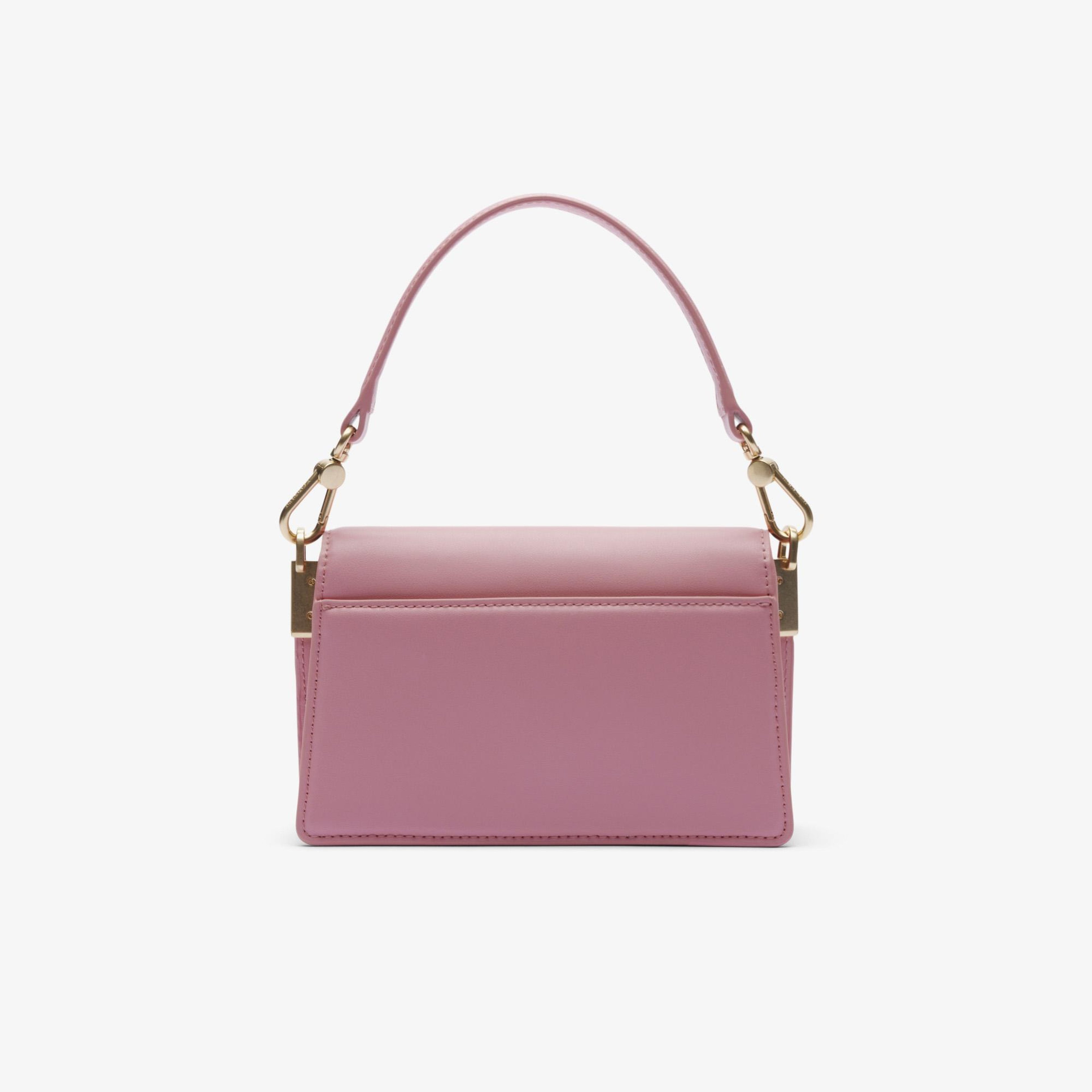 Lacoste Small Tennis Bliss Kadın Deri Pembe Omuz Çantası