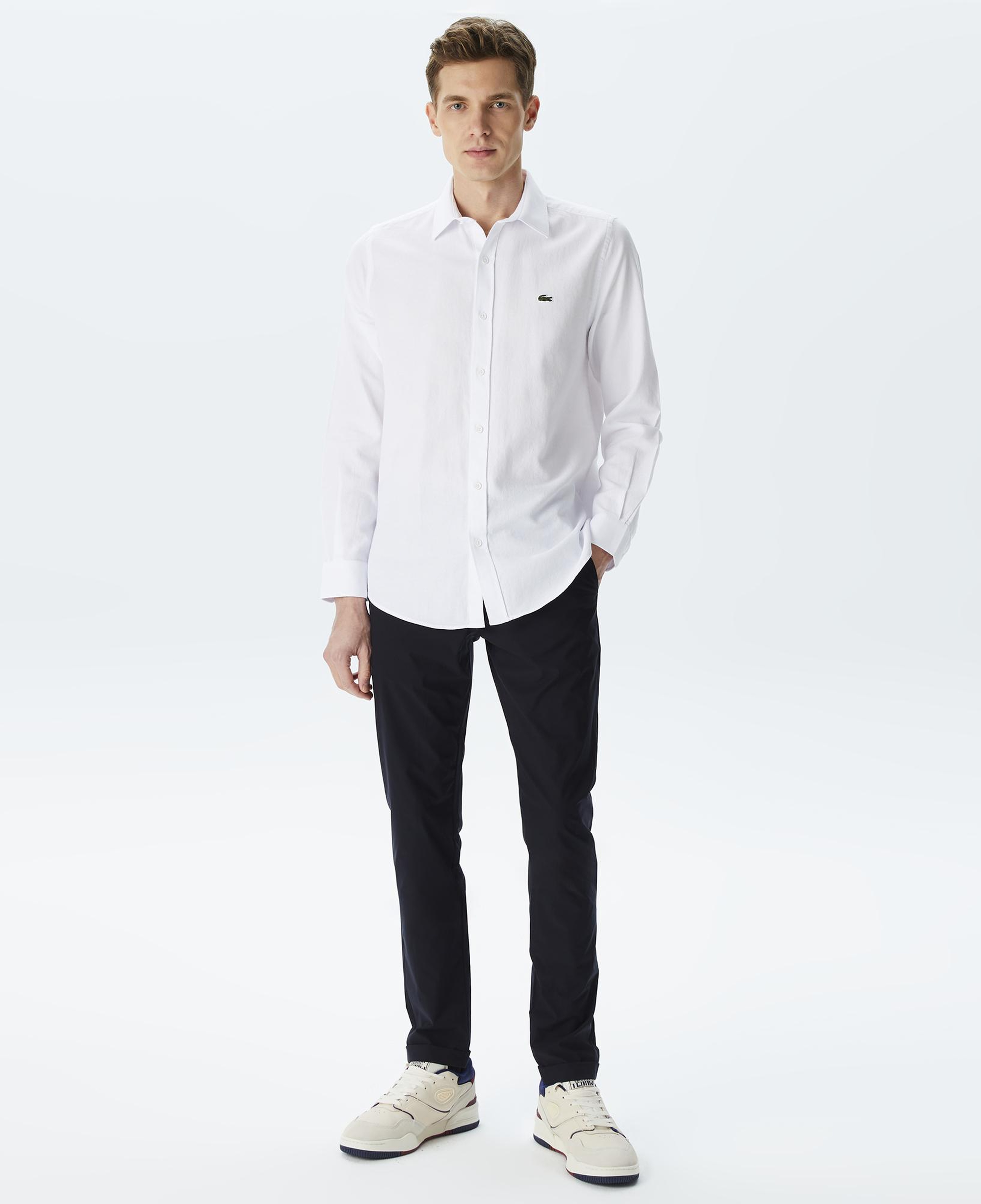 Erkek Slim Fit Lacivert Pantolon