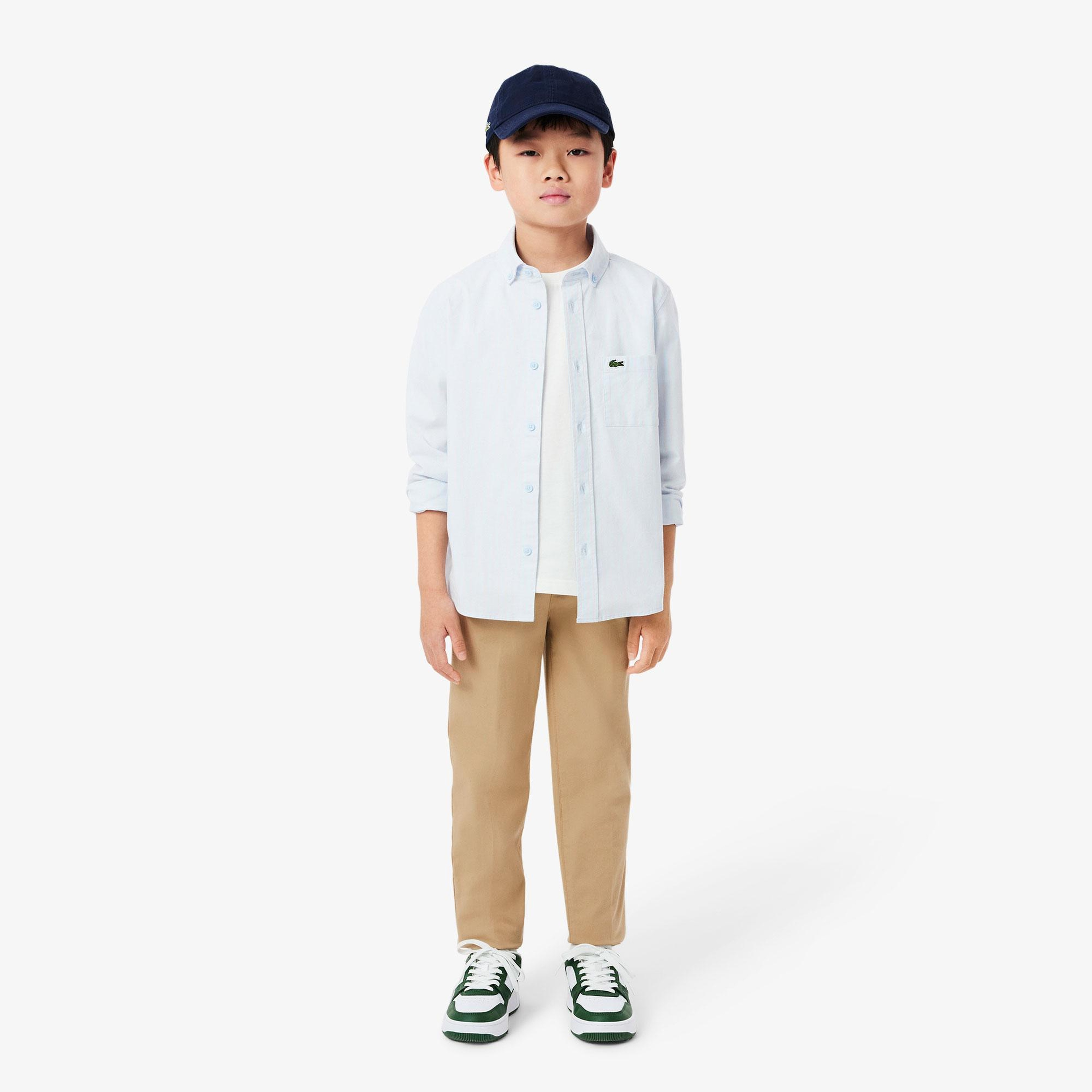Lacoste Çocuk Regular Fit Bej Pantolon