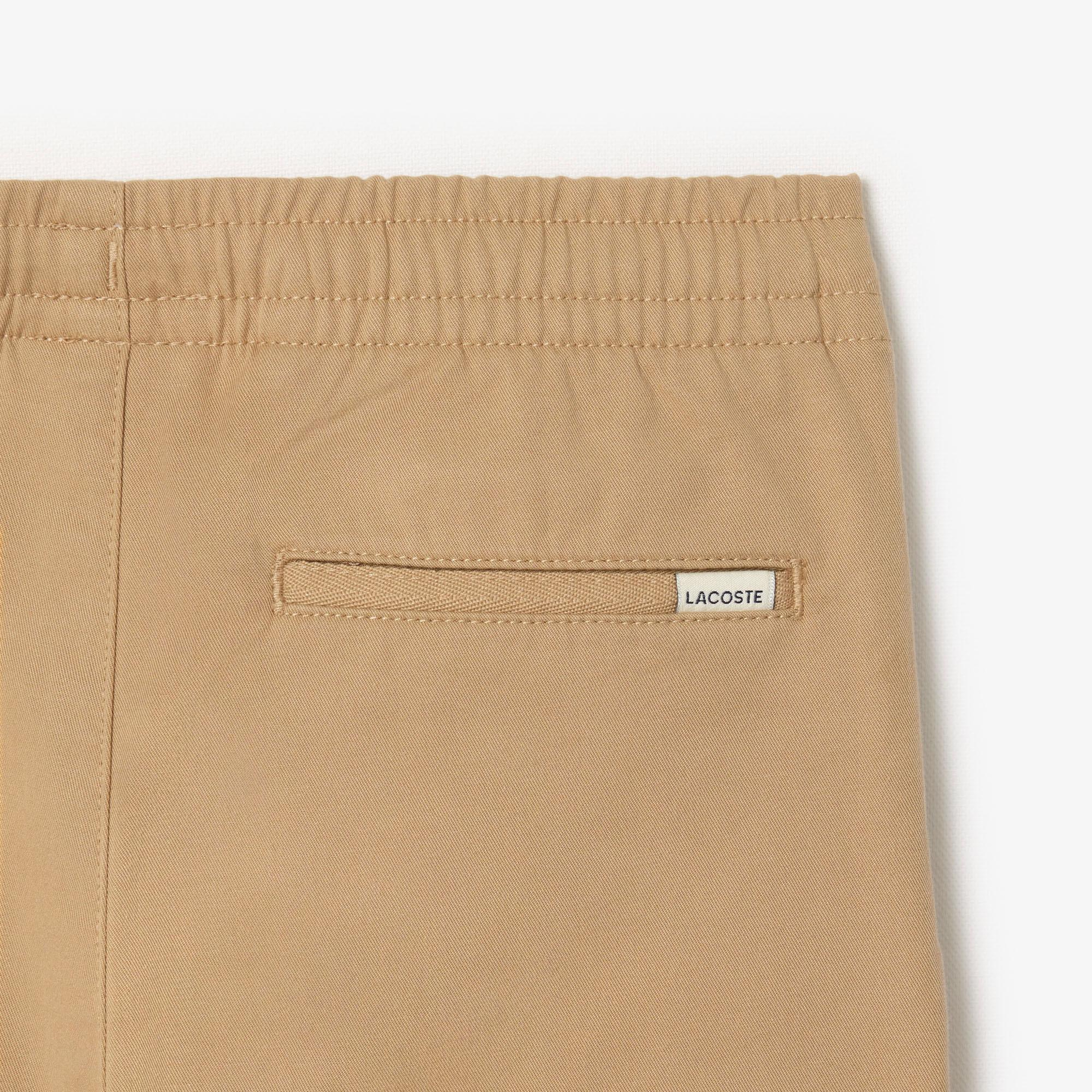 Lacoste Çocuk Regular Fit Bej Pantolon