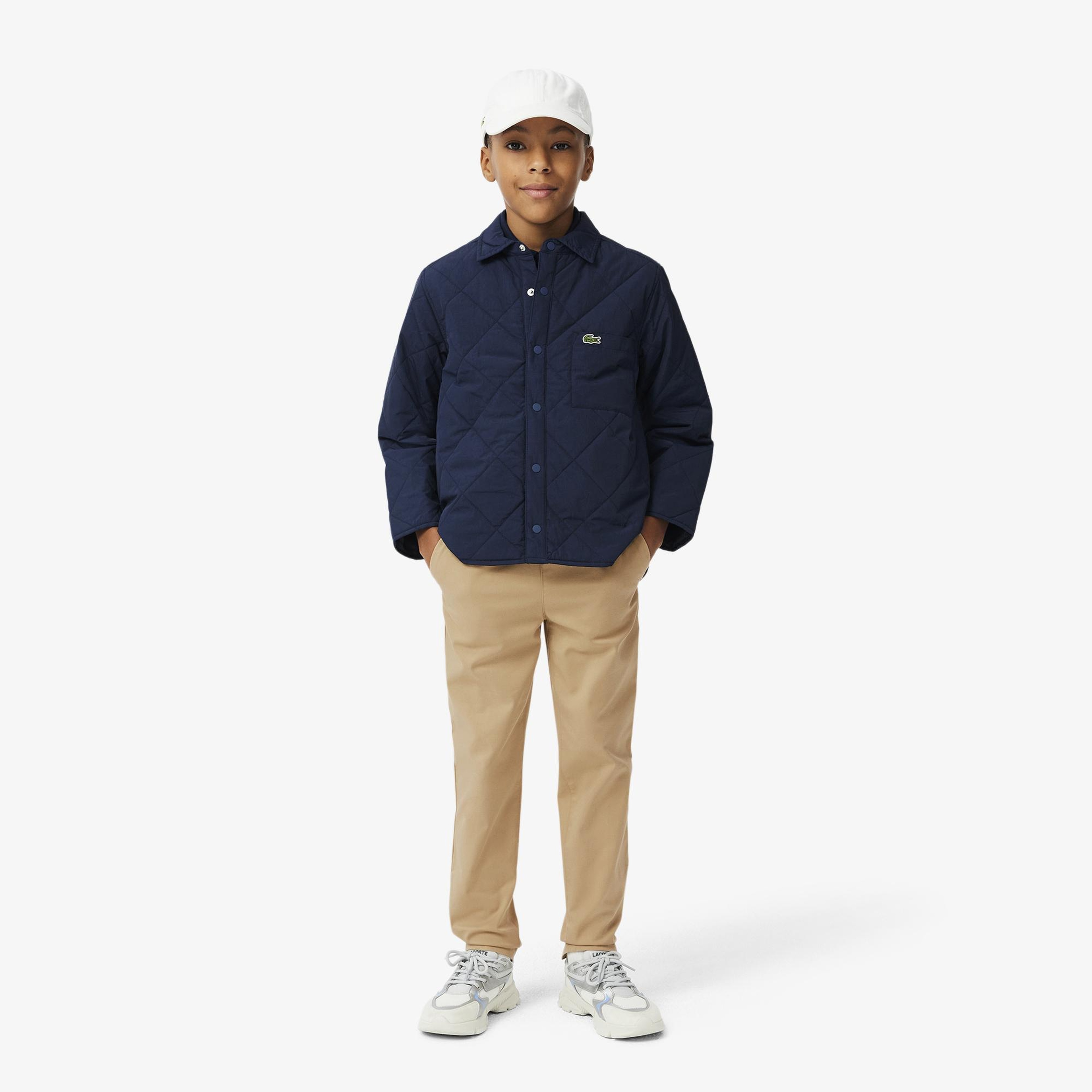 Lacoste Çocuk Regular Fit Bej Pantolon