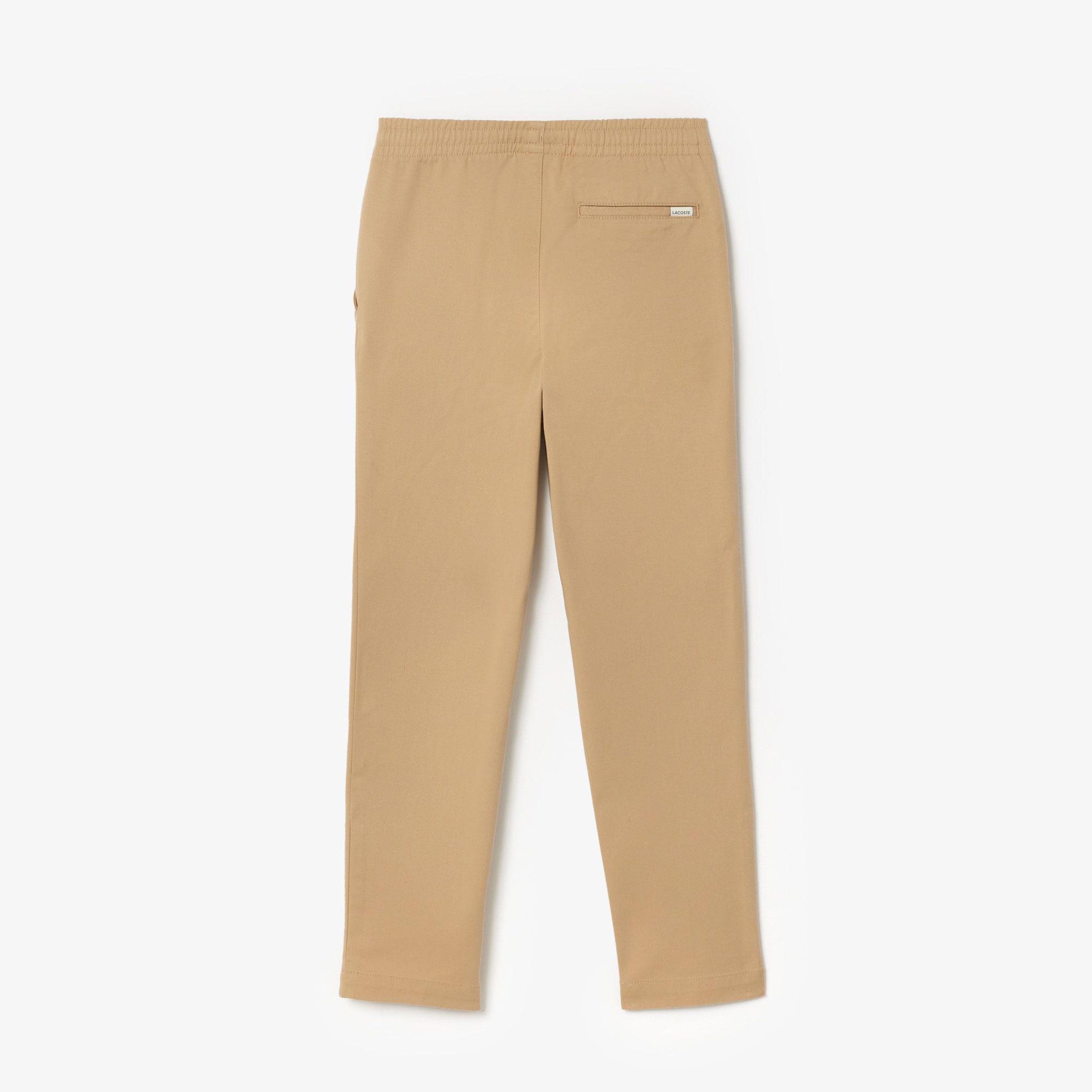 Lacoste Çocuk Regular Fit Bej Pantolon