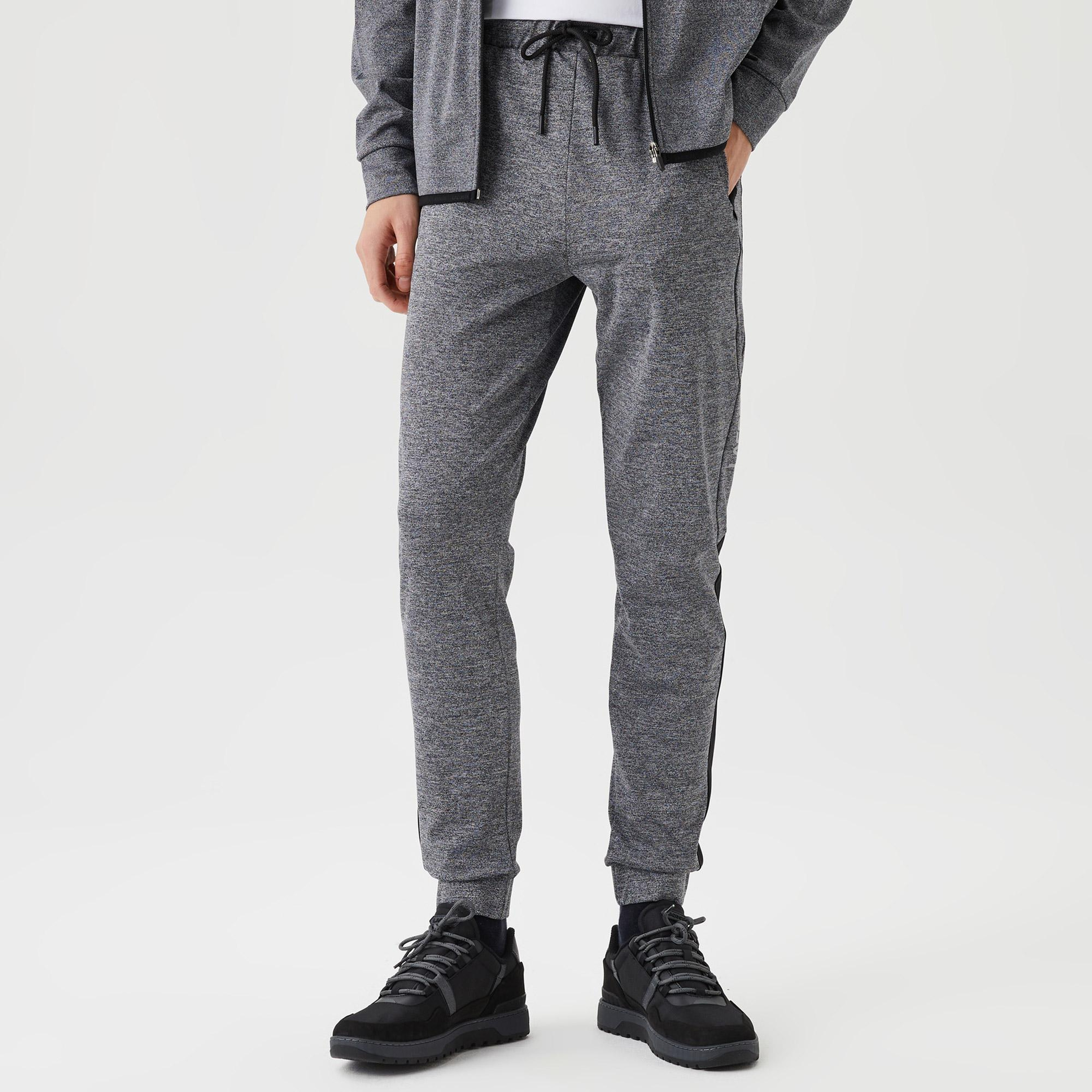 Erkek Slim Fit Gri Eşofman Altı