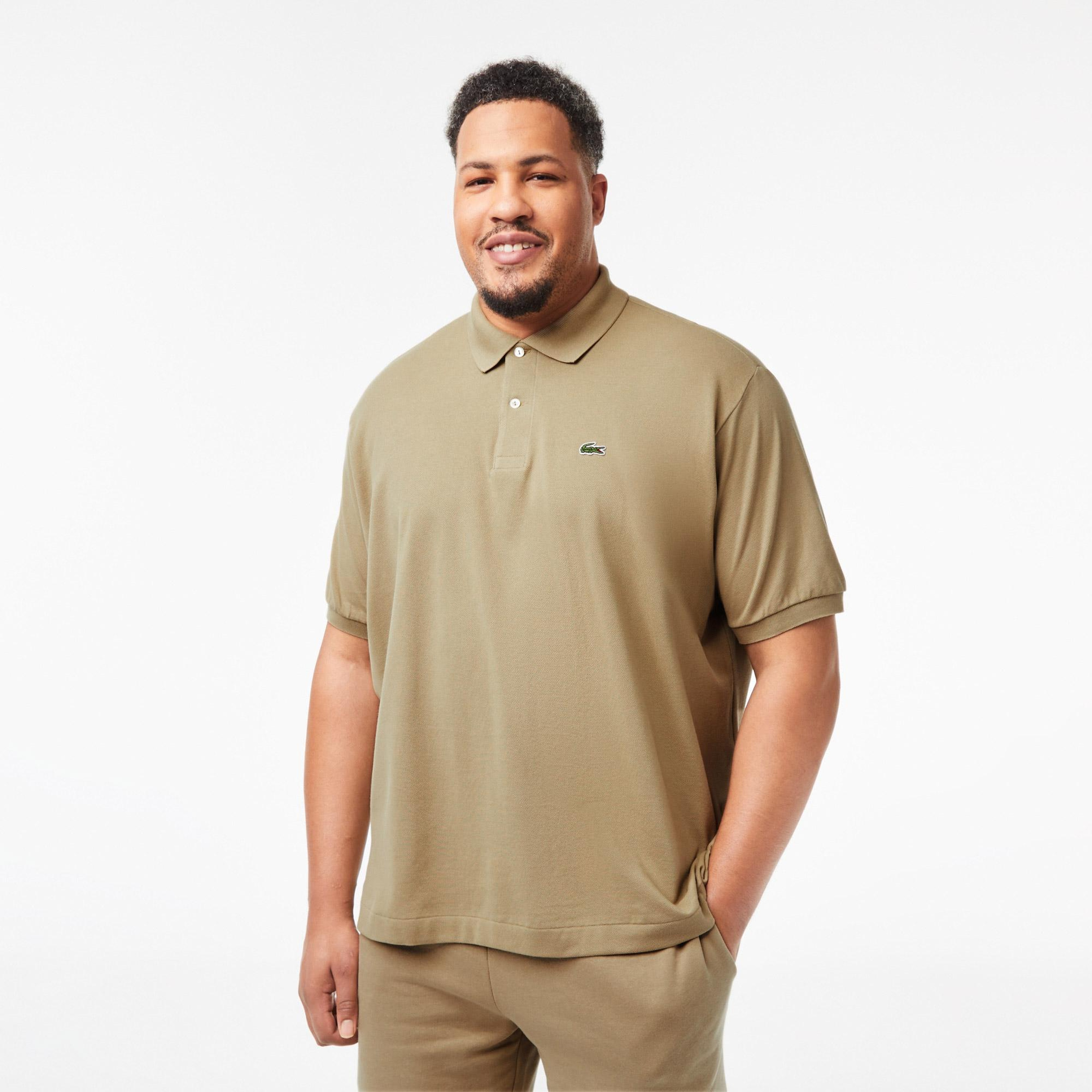 L.12.12 Erkek Classic Fit Bej Polo