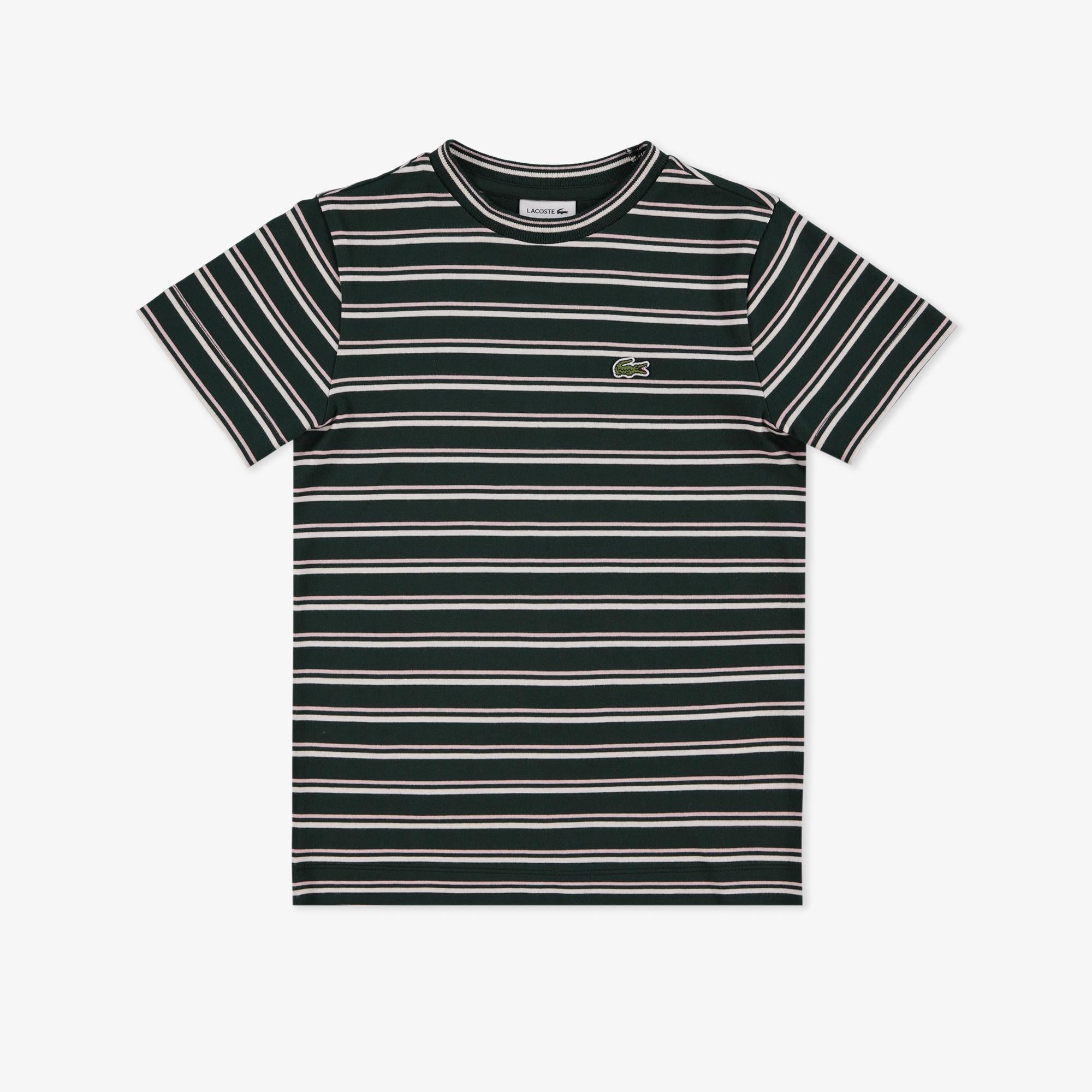 Lacoste Çocuk Bisiklet Yaka Yeşil T-Shirt