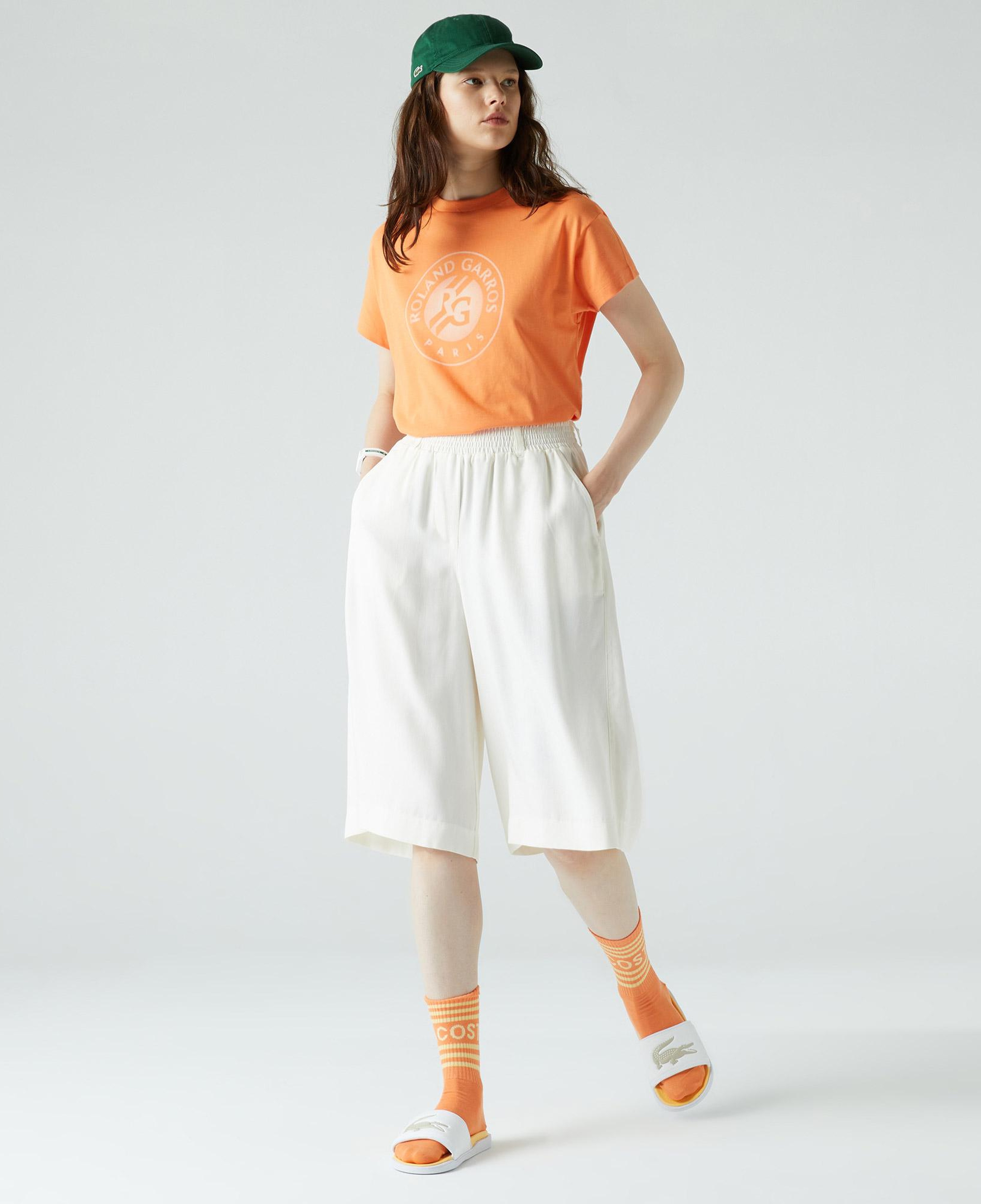 Kadın Relaxed Fit Beyaz Bermuda