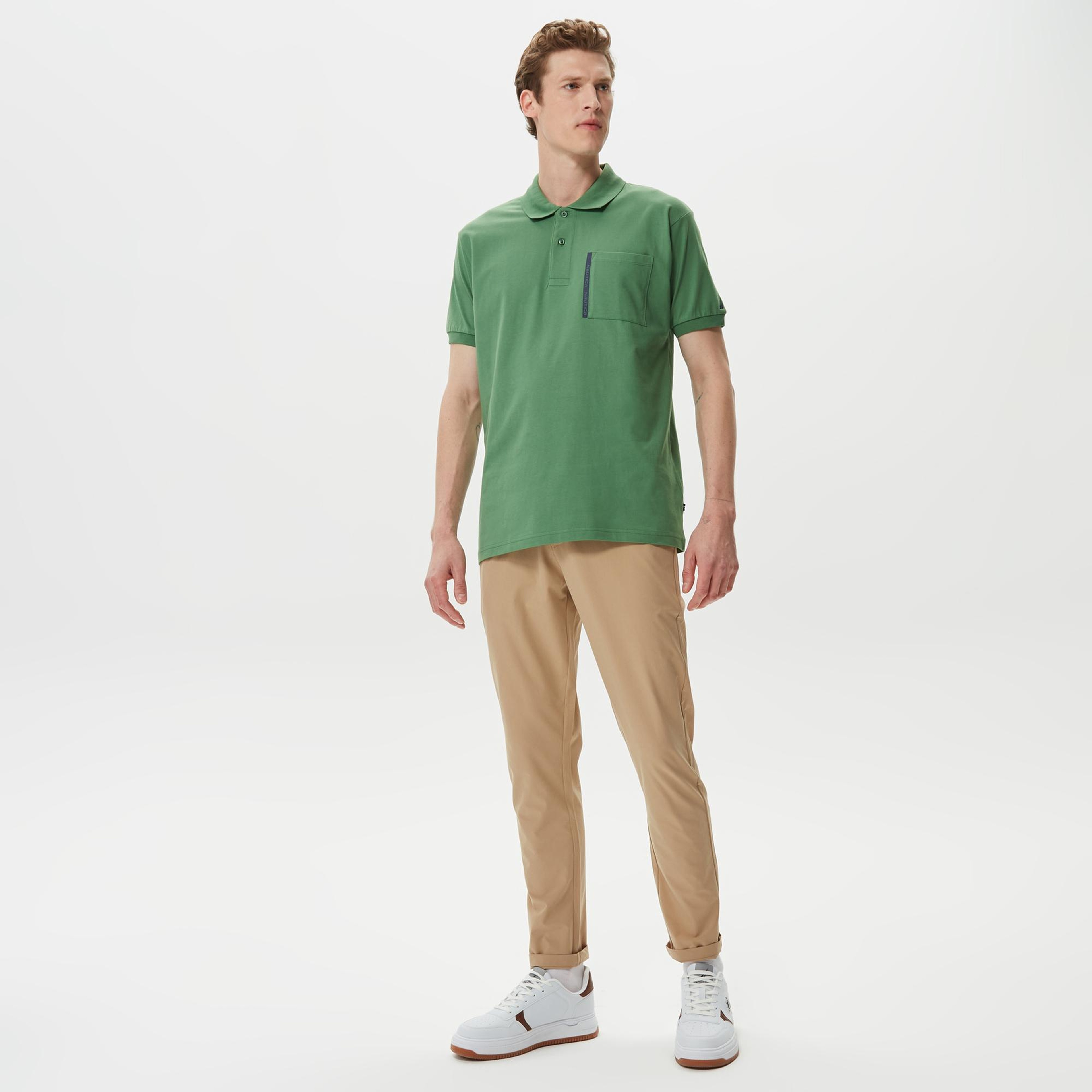 Nautica Erkek Bej Jogger Pantolon