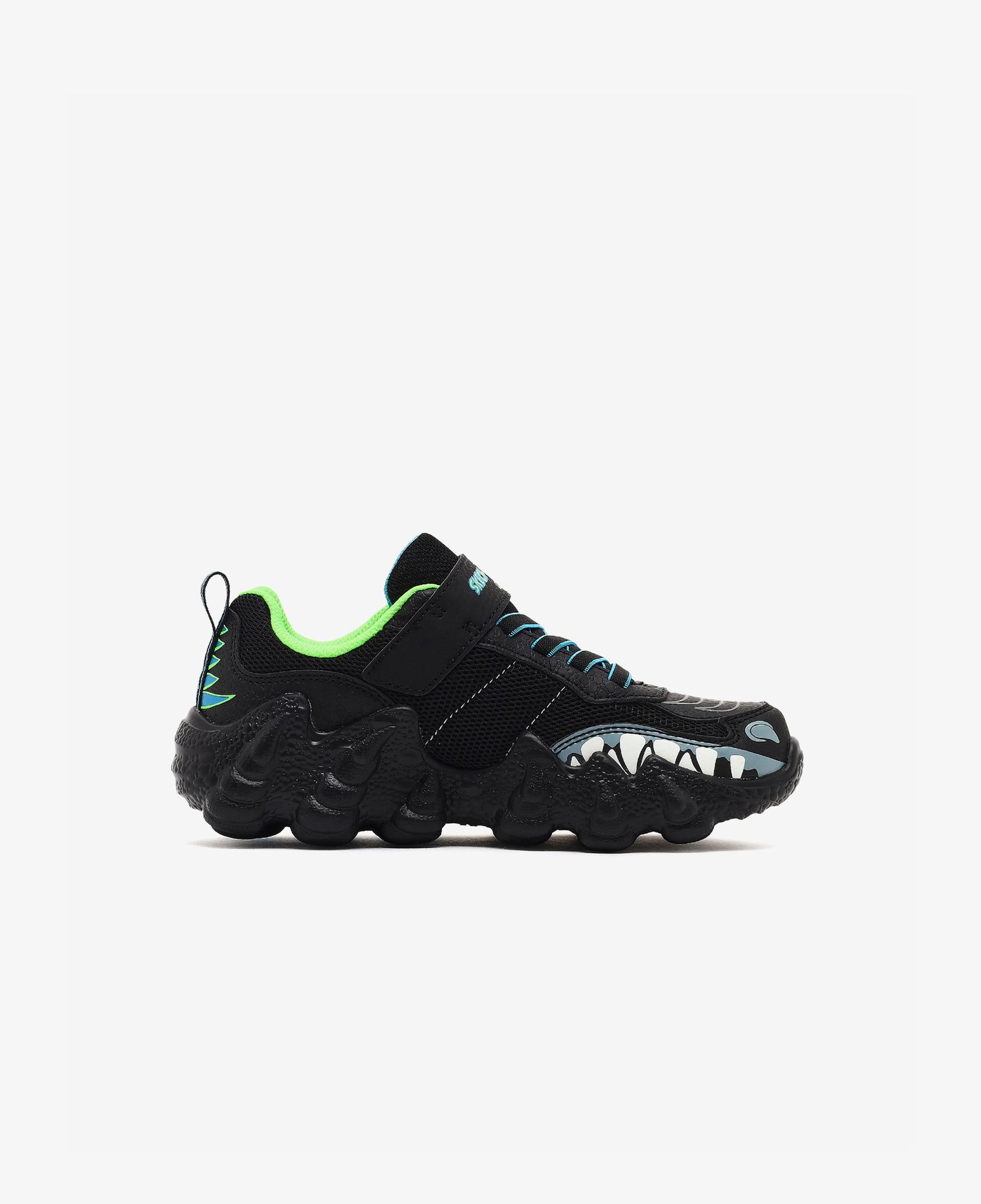 Skechers Skechosaurus Lights 2.0 Çocuk Siyah Işıklı Spor Ayakkabı