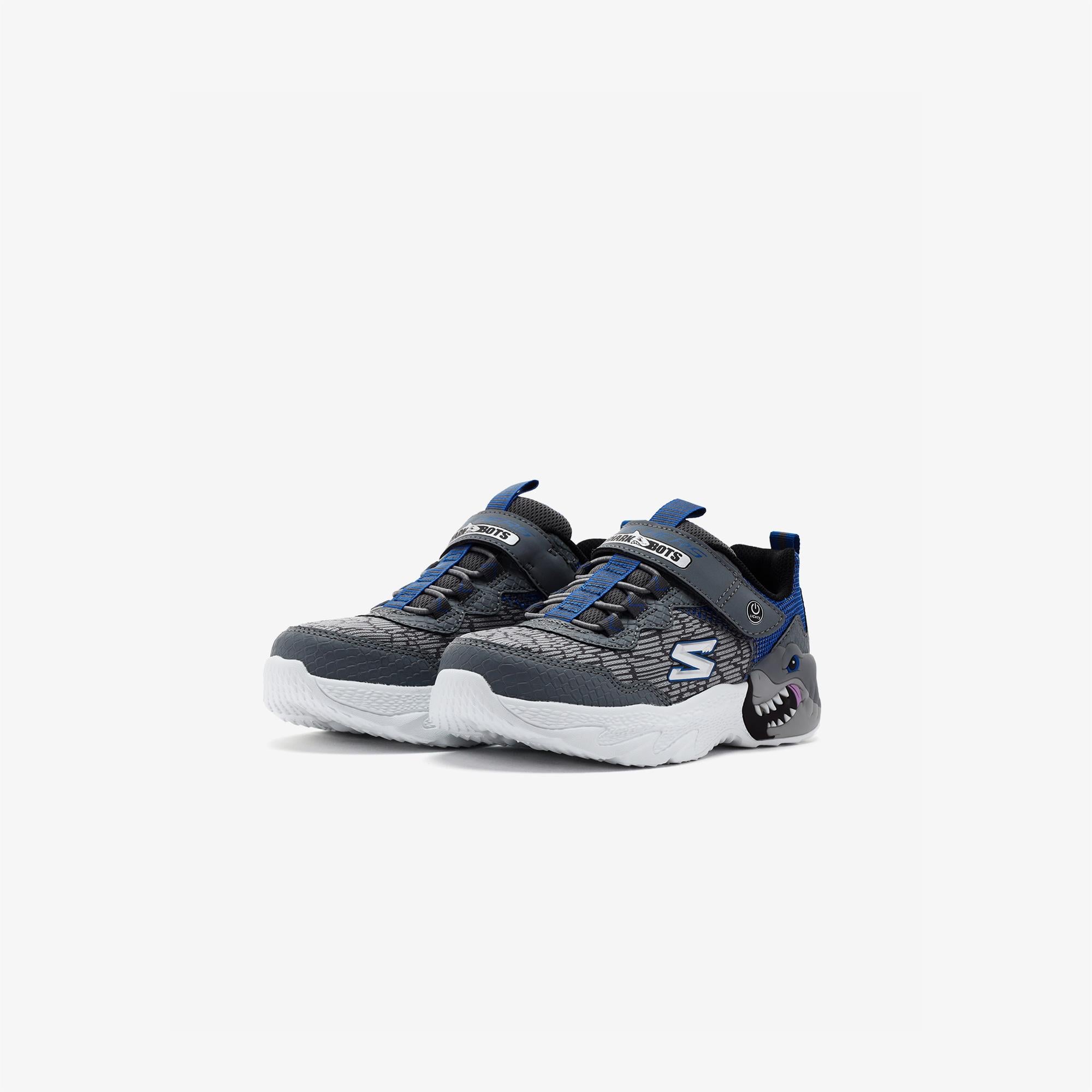 Skechers Creature Lights Çocuk Gri Işıklı Spor Ayakkabı