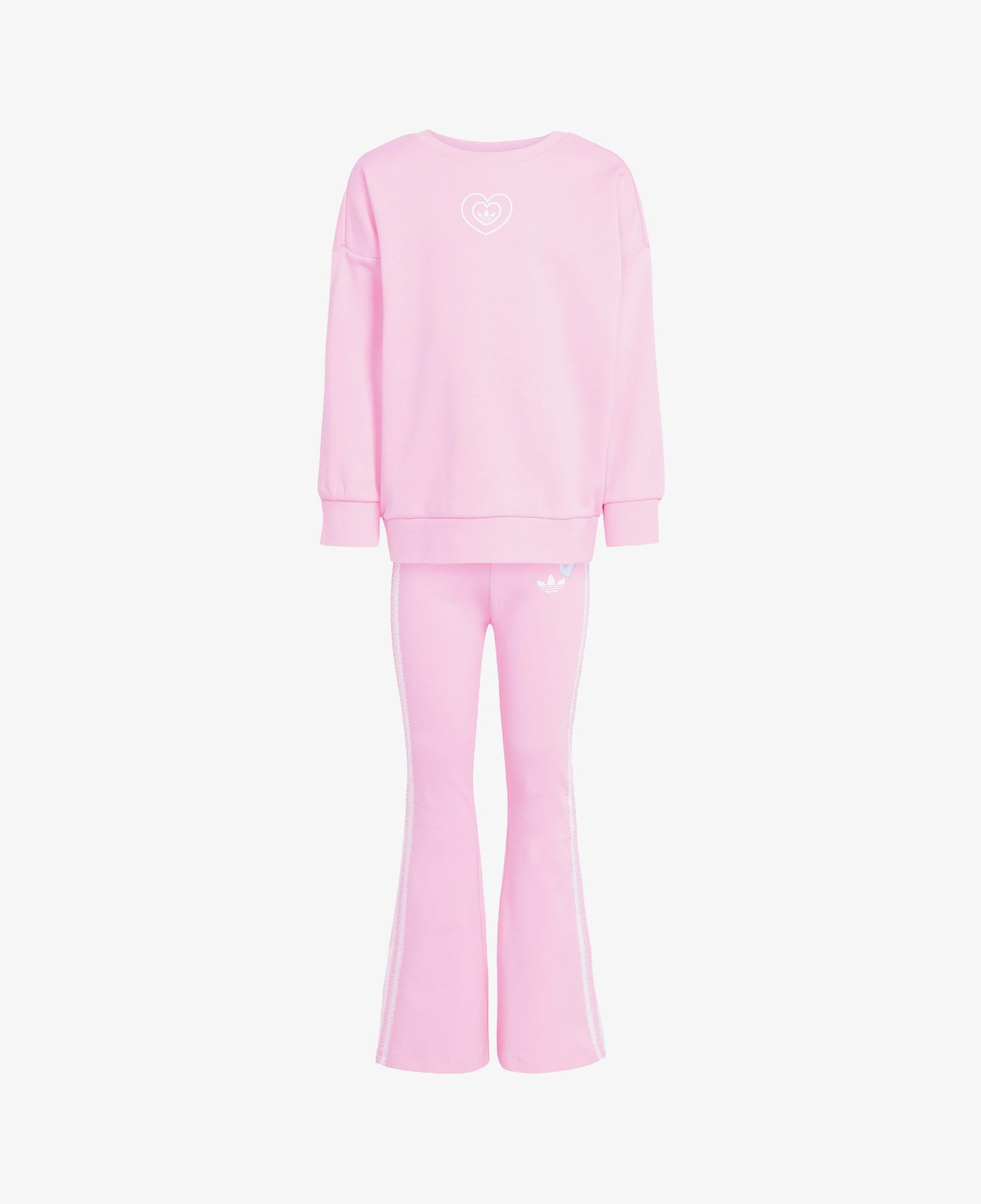 adidas Disney Crew Set Çocuk Pembe Eşofman Takımı