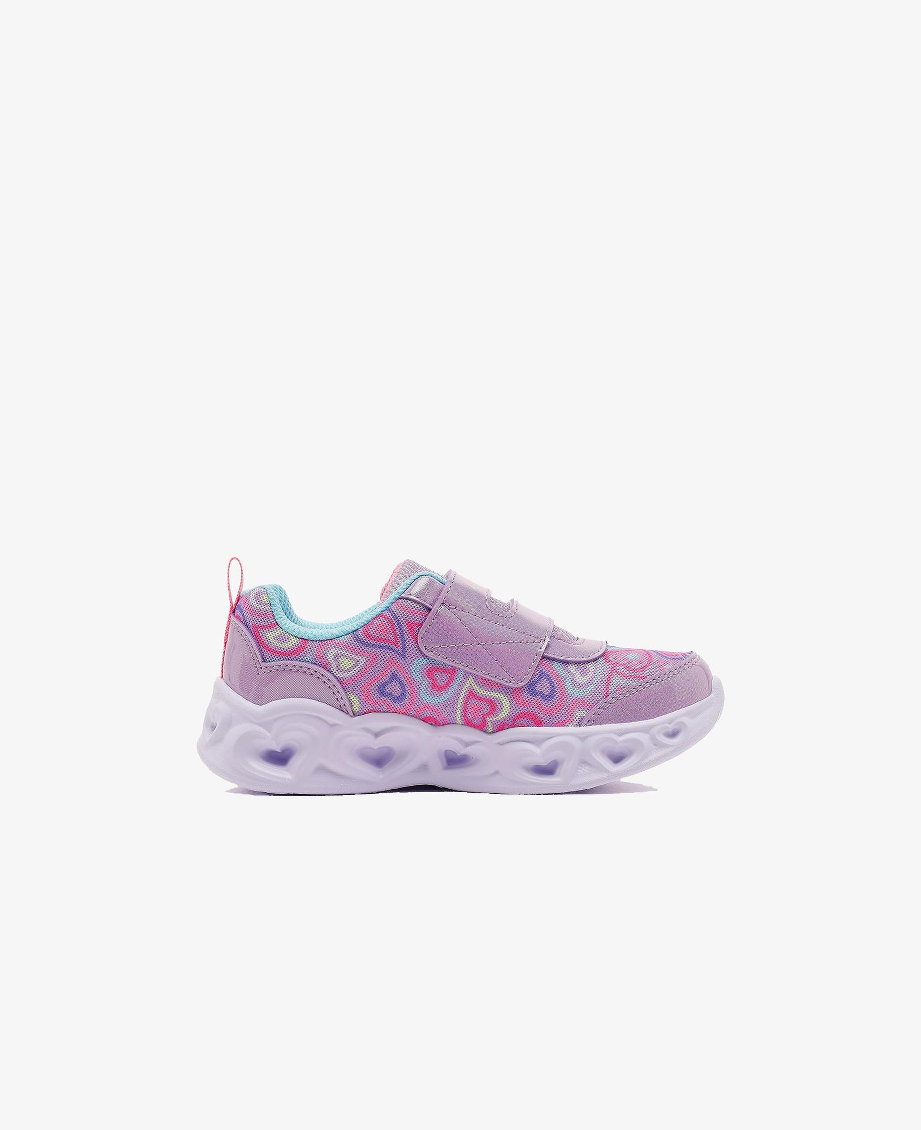 Skechers Heart Lights Boogie Land Çocuk Mor Işıklı Spor Ayakkabı