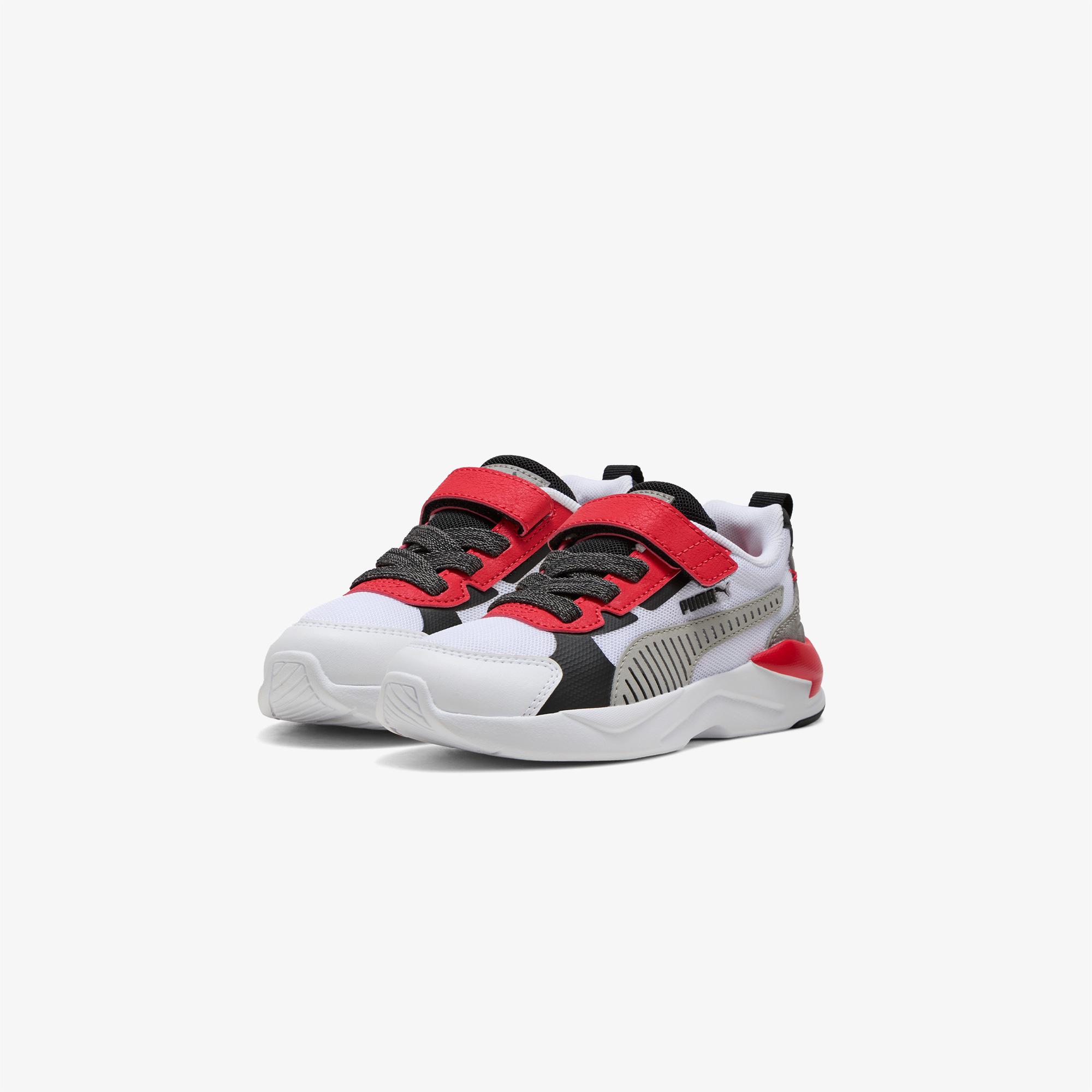 Puma X-Ray 3 Lt Mid 90s 26 Çocuk Beyaz Spor Ayakkabı