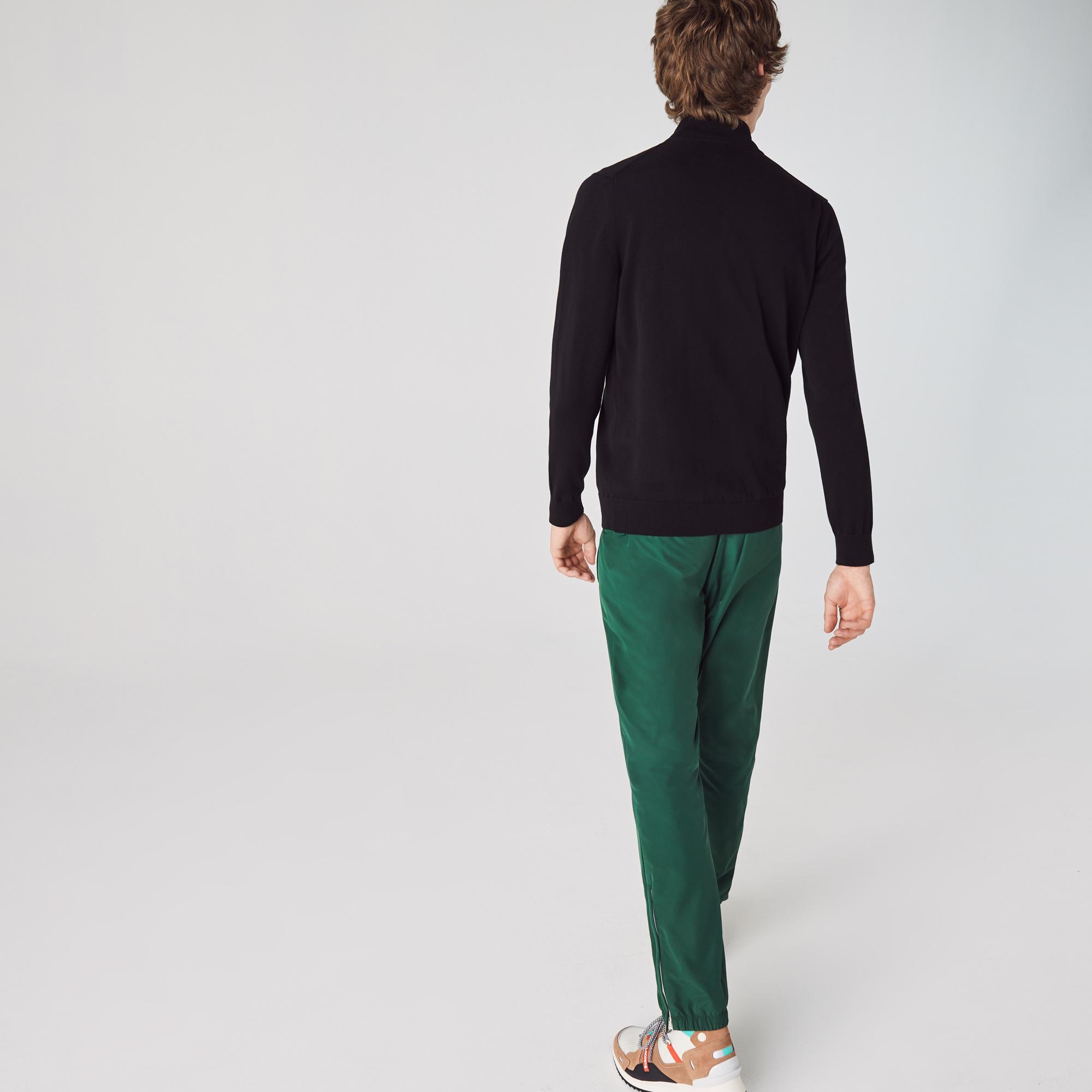 Lacoste Erkek Regular Fit Fermuarlı Siyah Hırka
