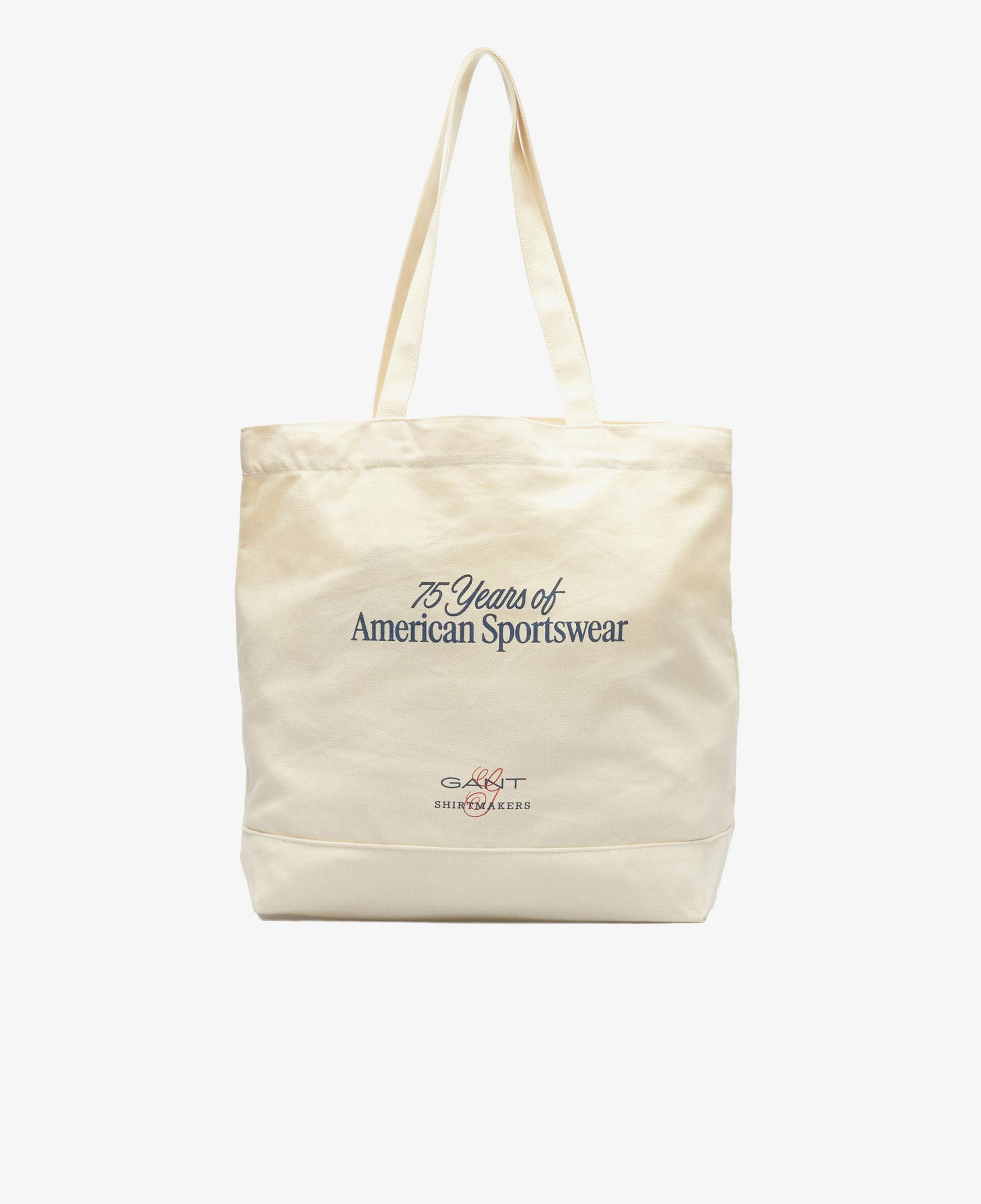 GANT Unisex Krem Tote Çanta