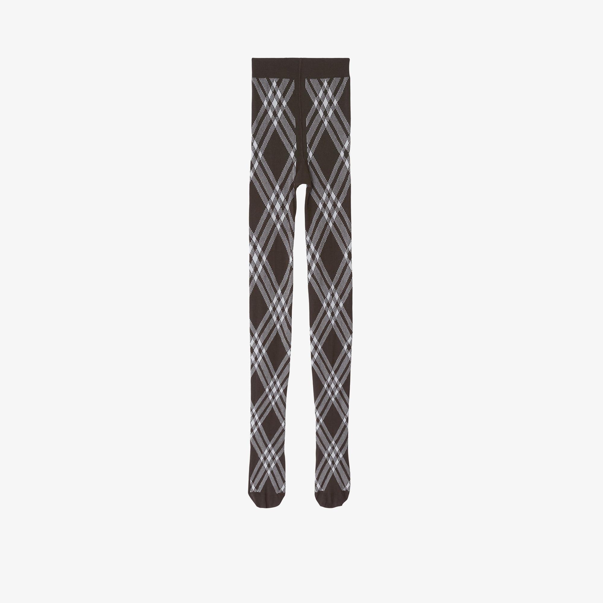 Burberry Unisex Beyaz Yün Karışımlı Çorap