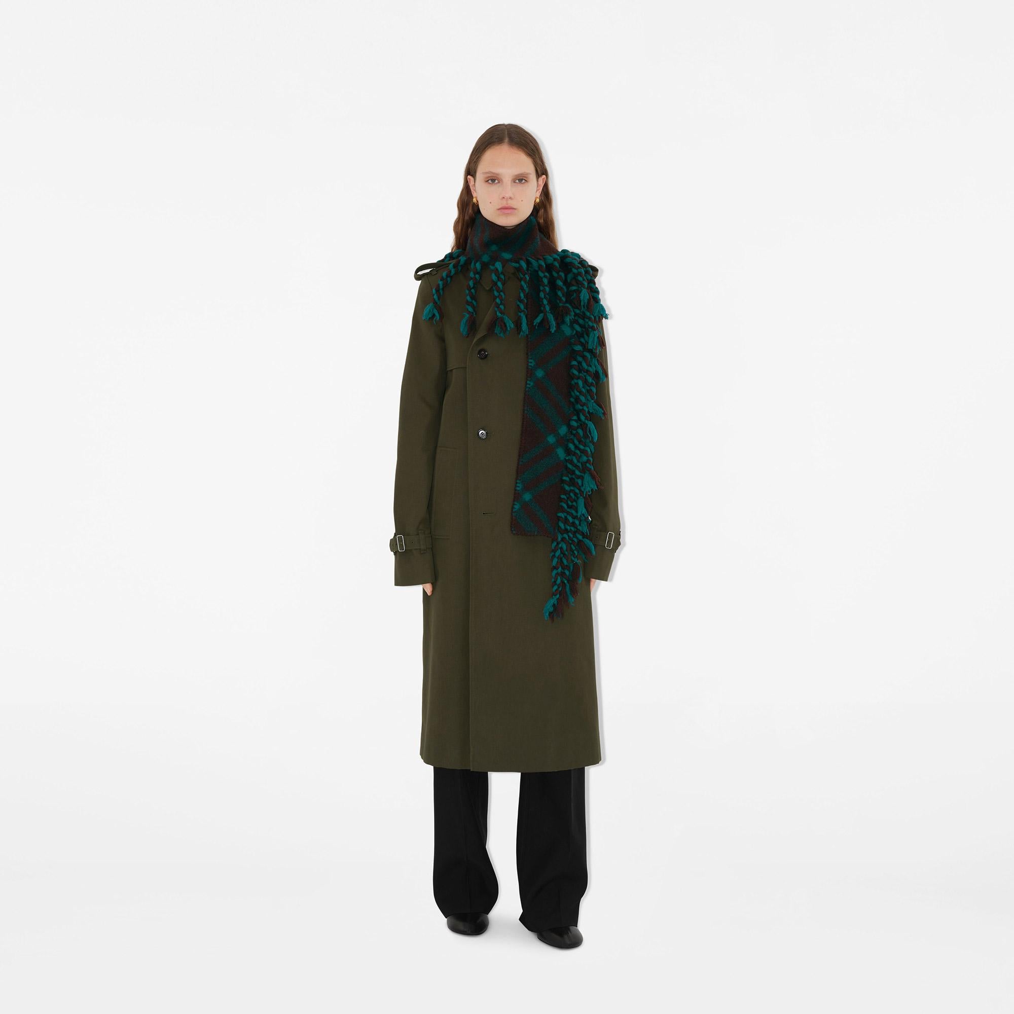 Burberry Kadın Bej Yün Atkı