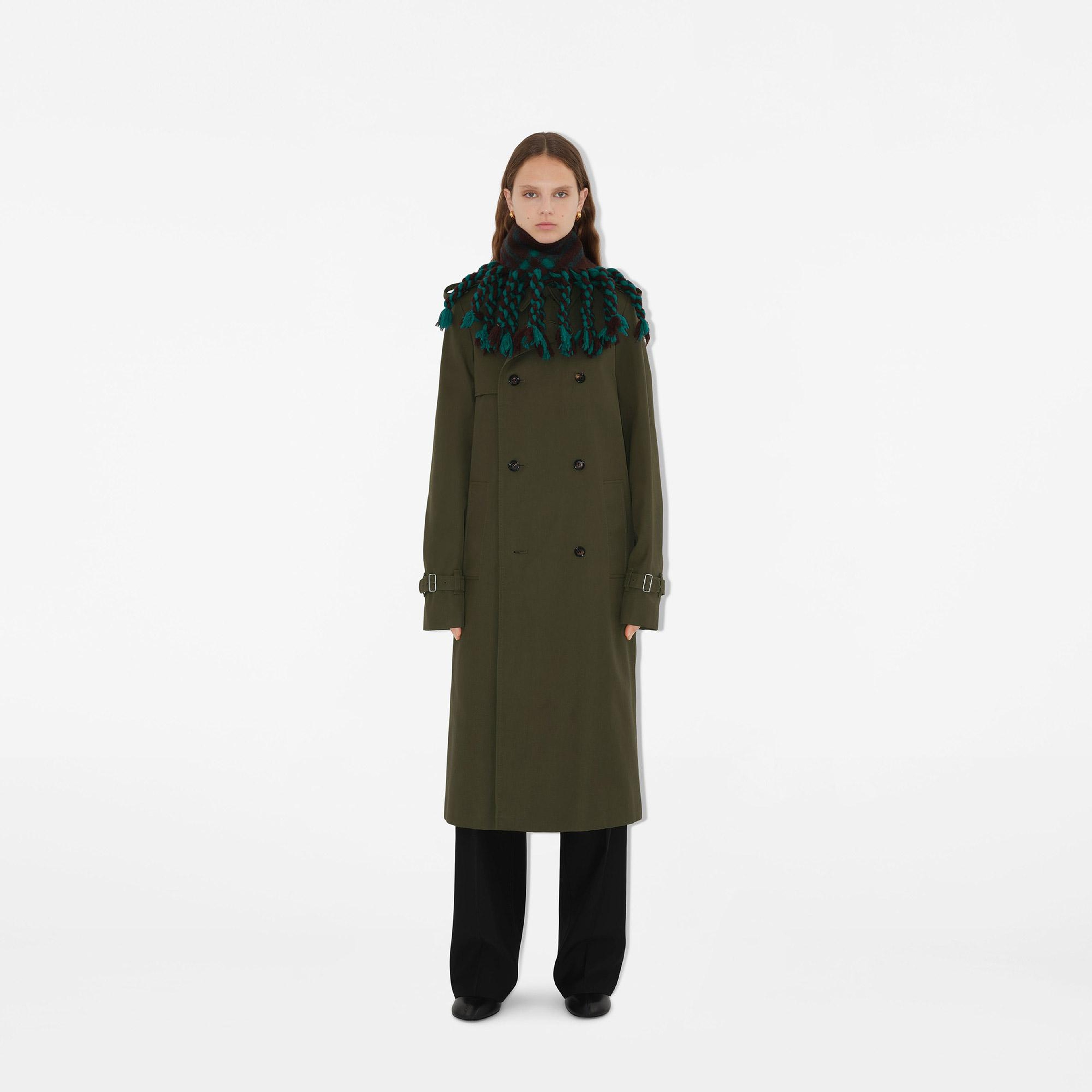Burberry Kadın Bej Yün Atkı