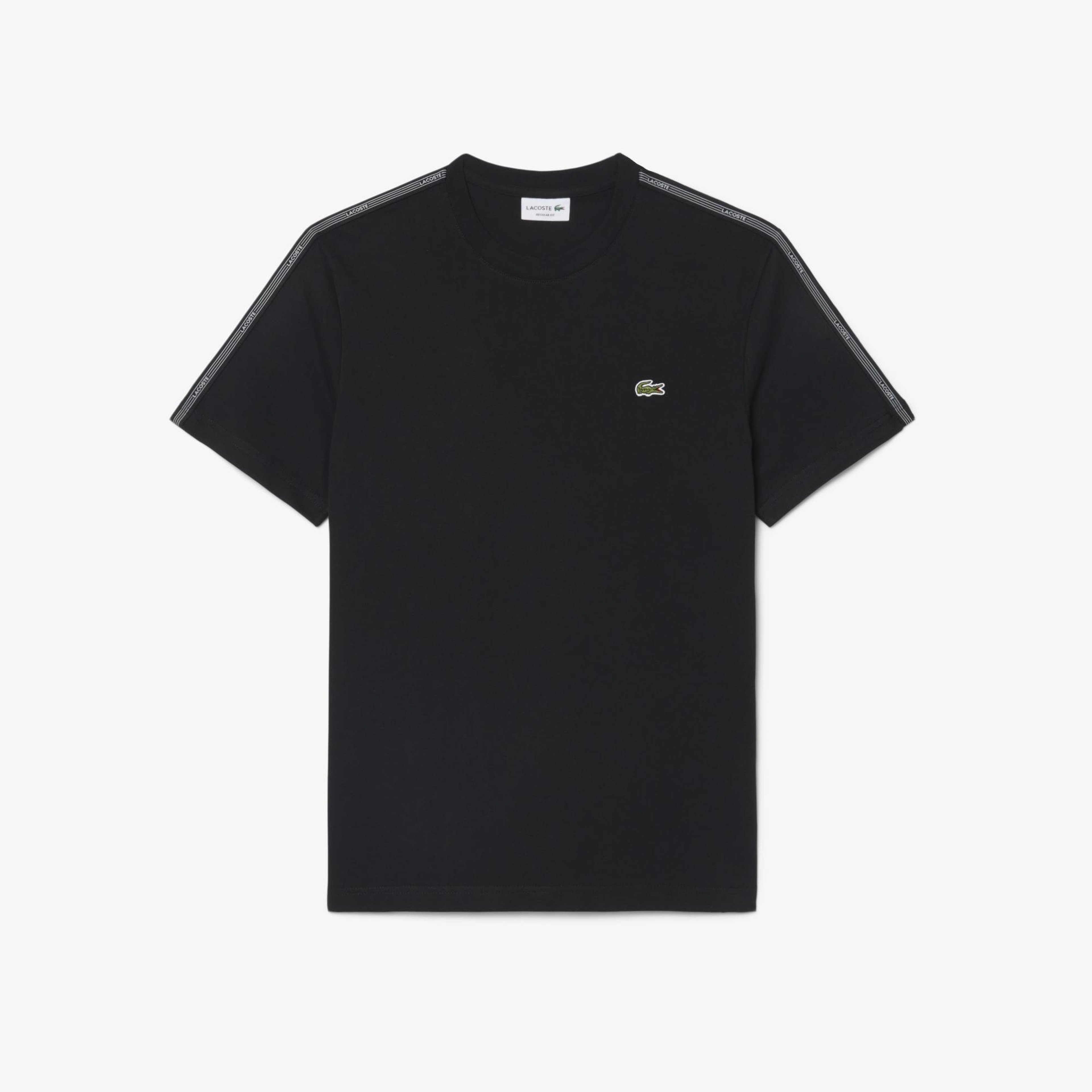 Erkek Regular Fit Bisiklet Yaka Siyah T-Shirt