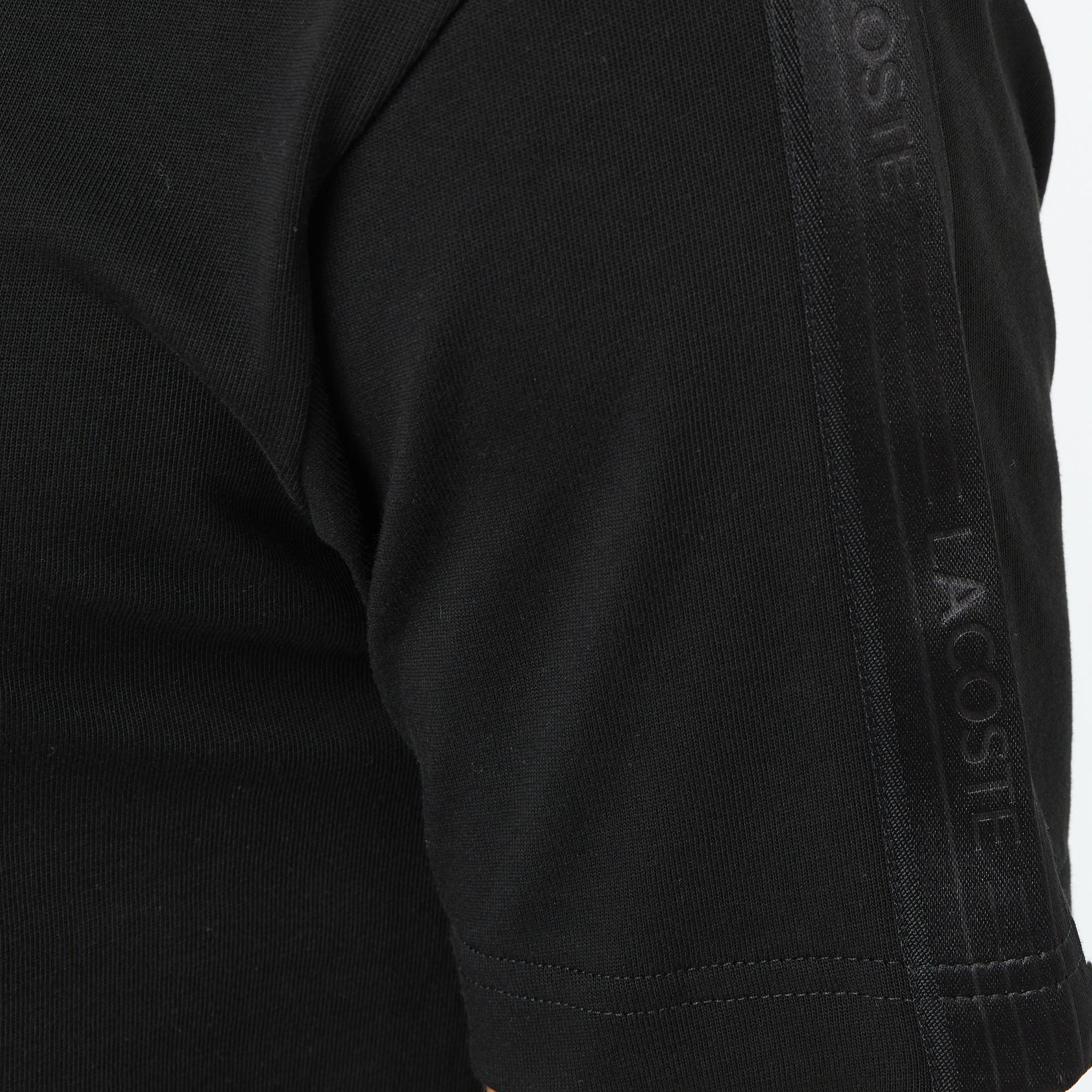 Erkek Regular Fit Bisiklet Yaka Siyah T-Shirt