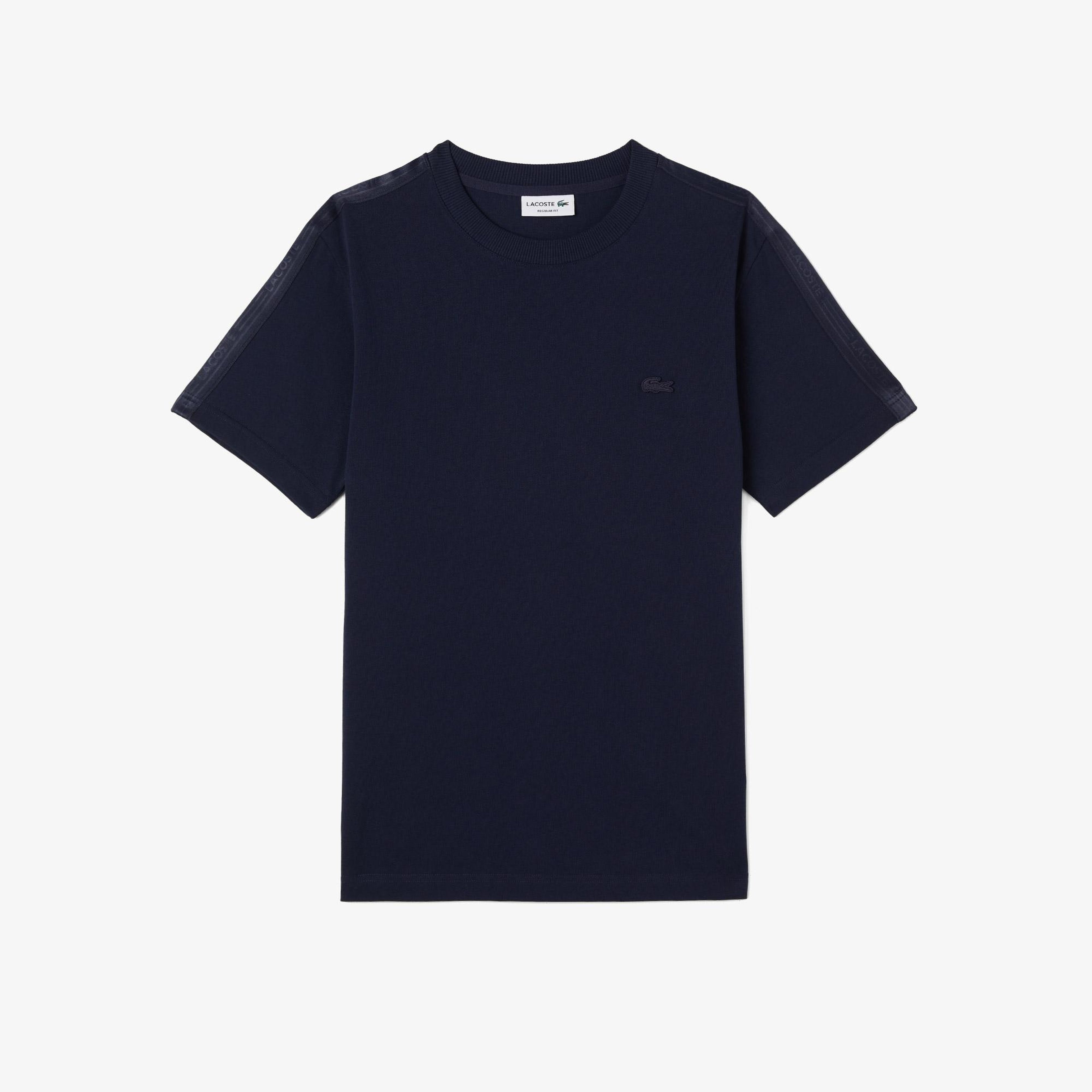 Erkek Regular Fit Bisiklet Yaka Lacivert T-Shirt