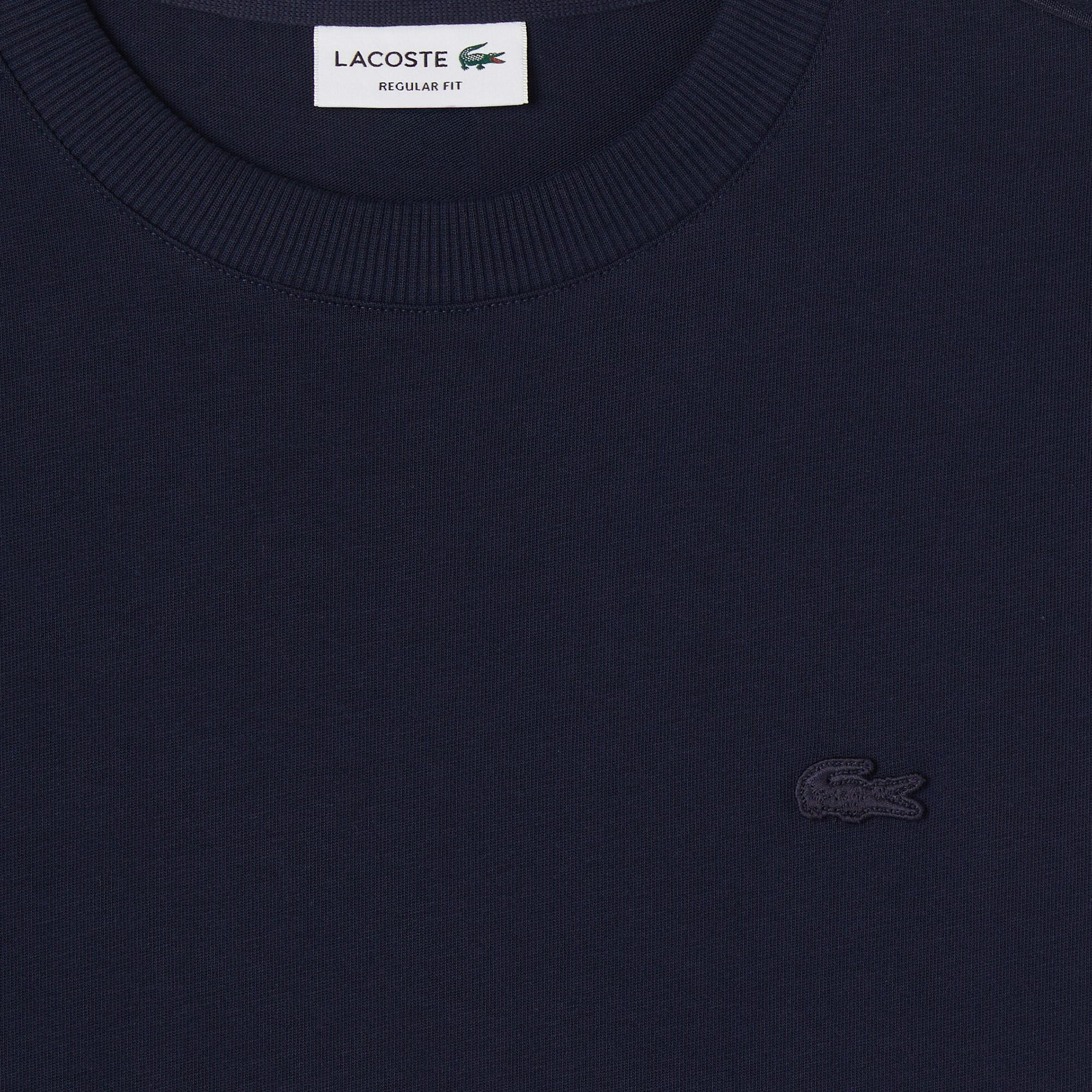 Erkek Regular Fit Bisiklet Yaka Lacivert T-Shirt