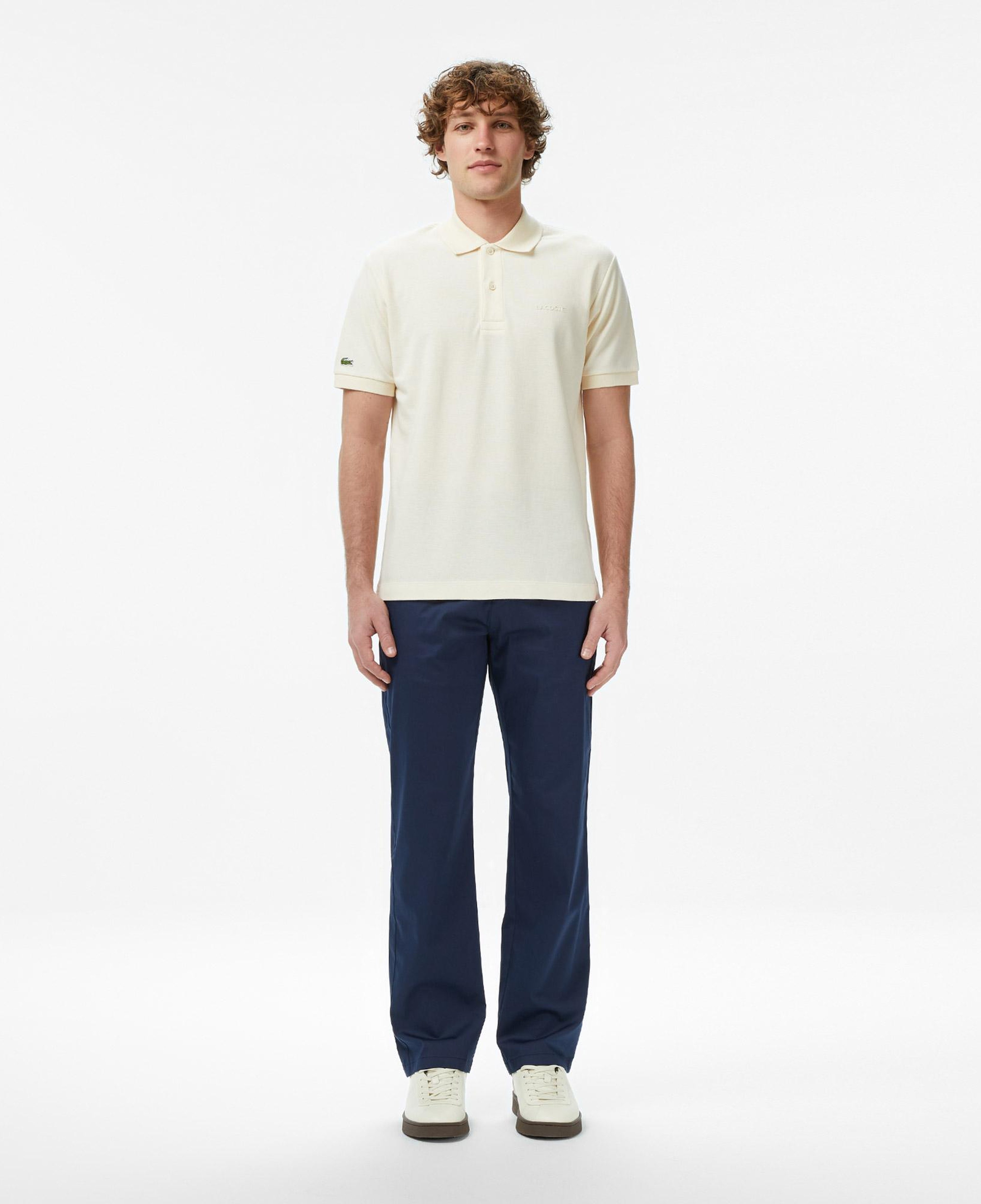 Erkek Regular Fit Lacivert Chino Pantolon