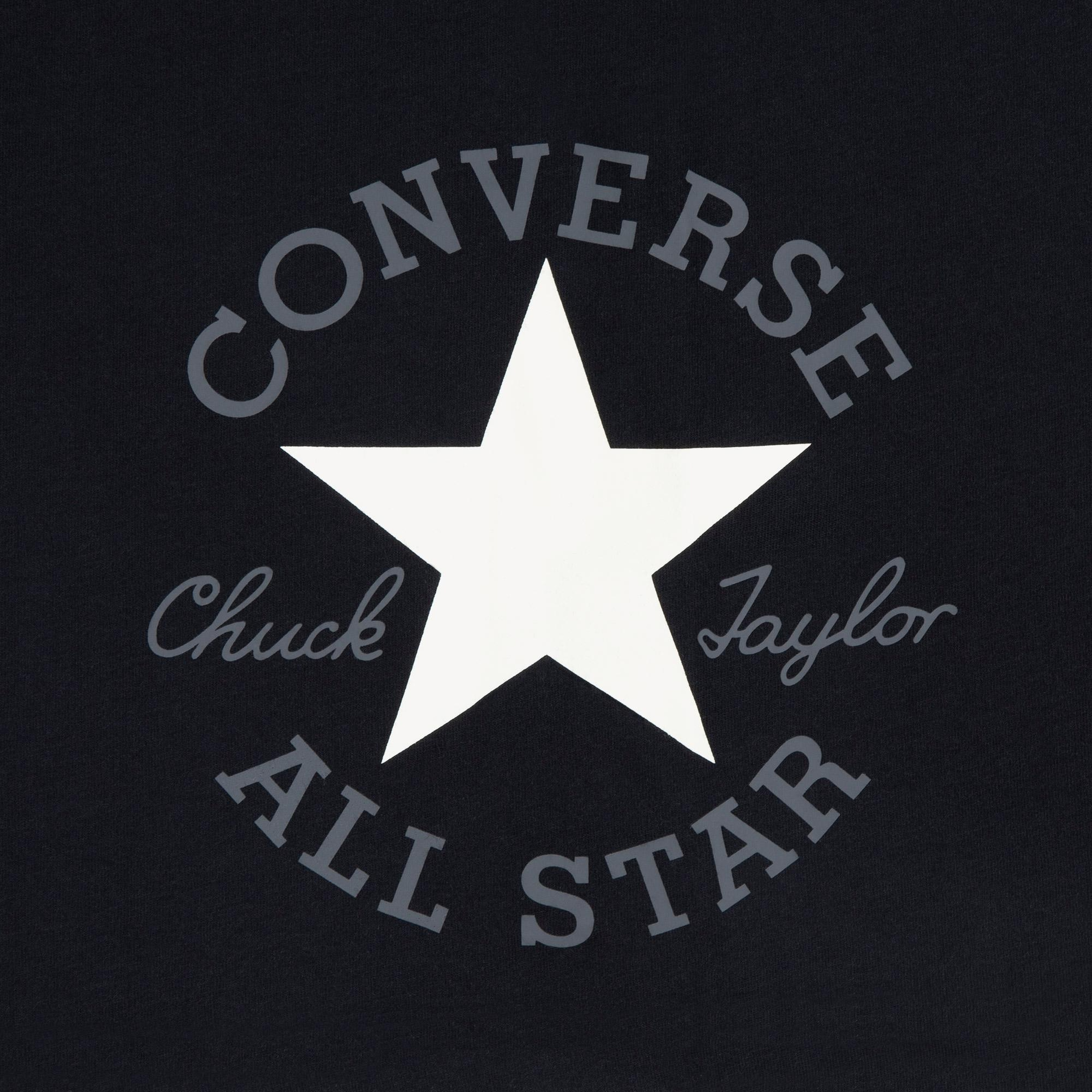 Converse Erkek Çocuk Siyah T-Shirt