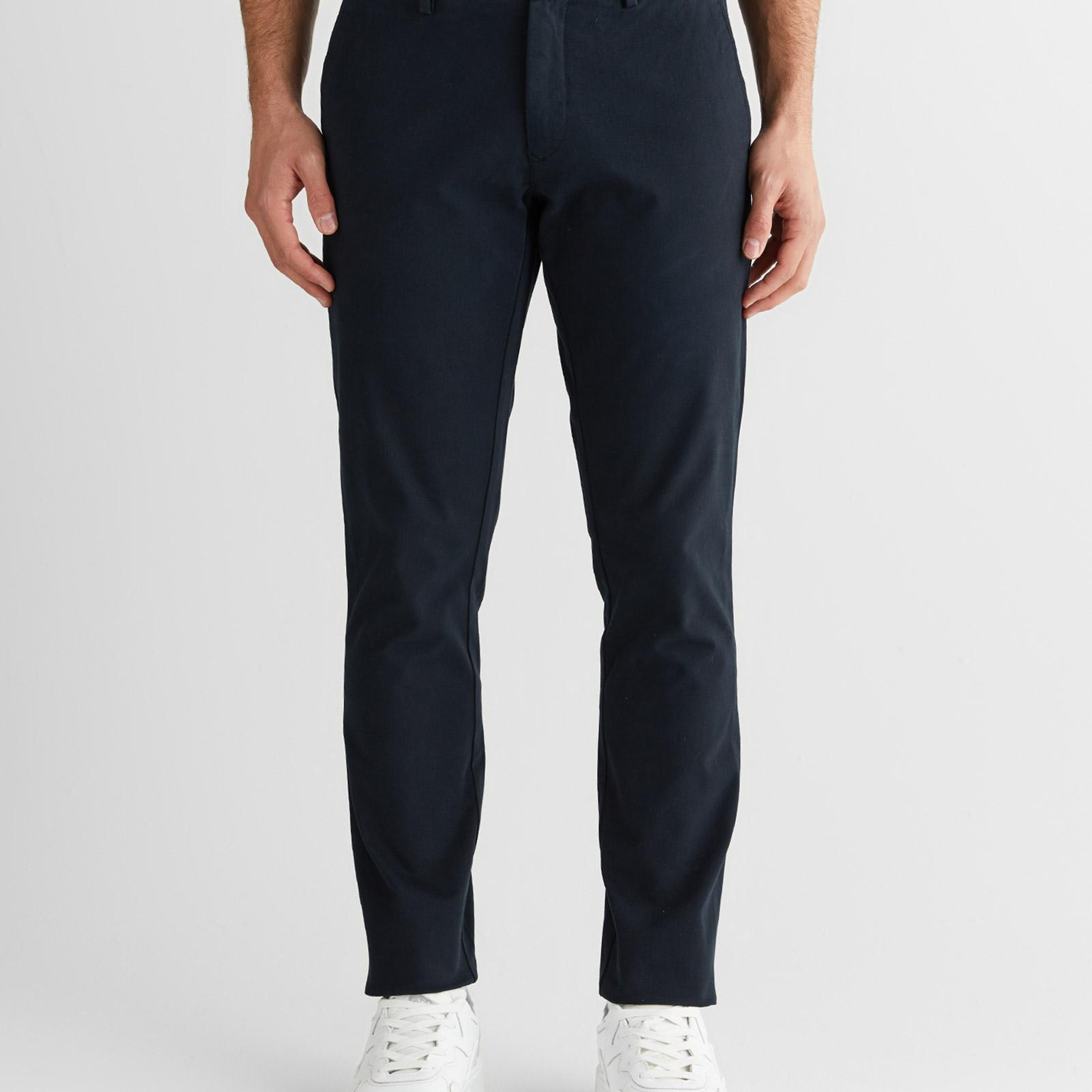 GANT Erkek Siyah Slim Fit Pantolon