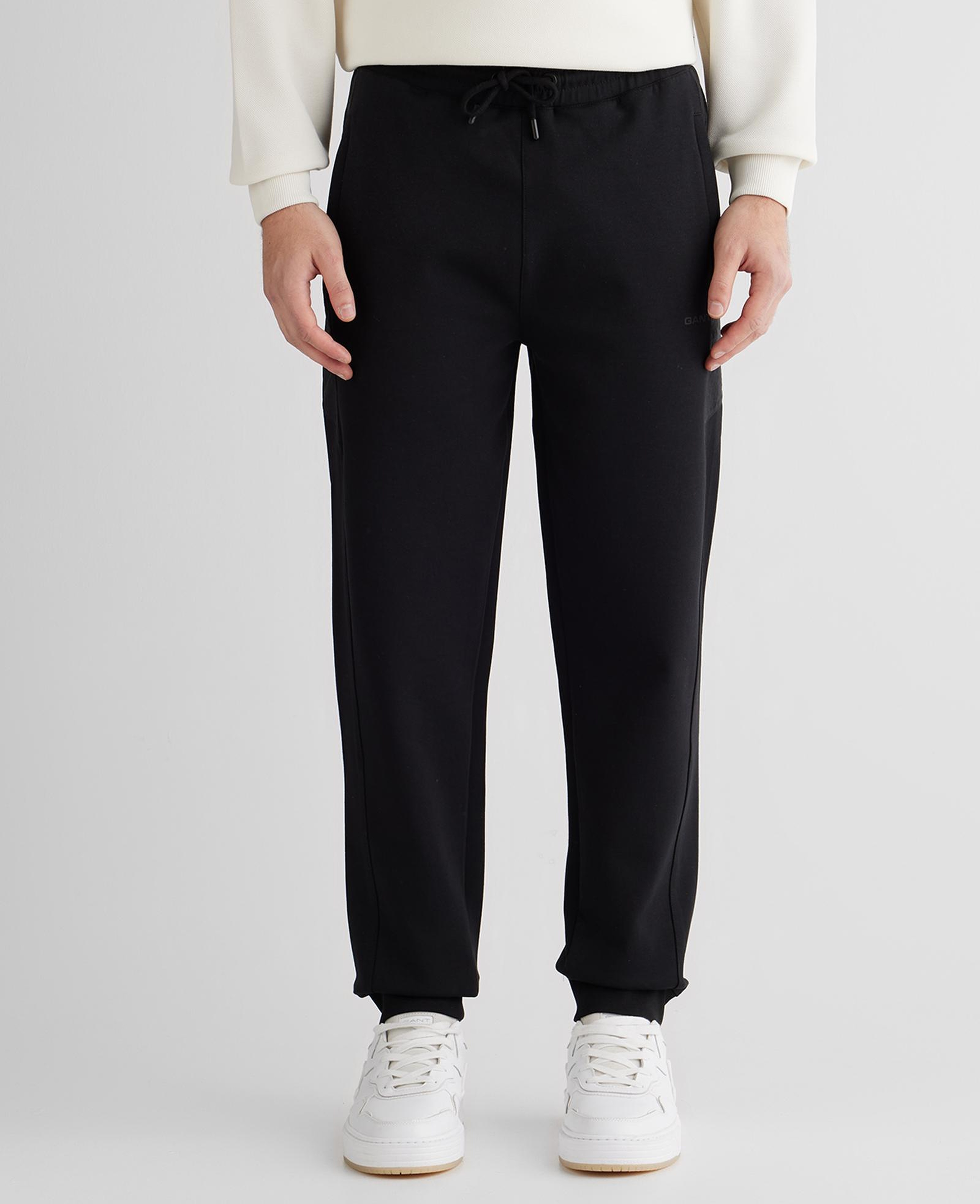 GANT Erkek Siyah Regular Fit Eşofman Altı